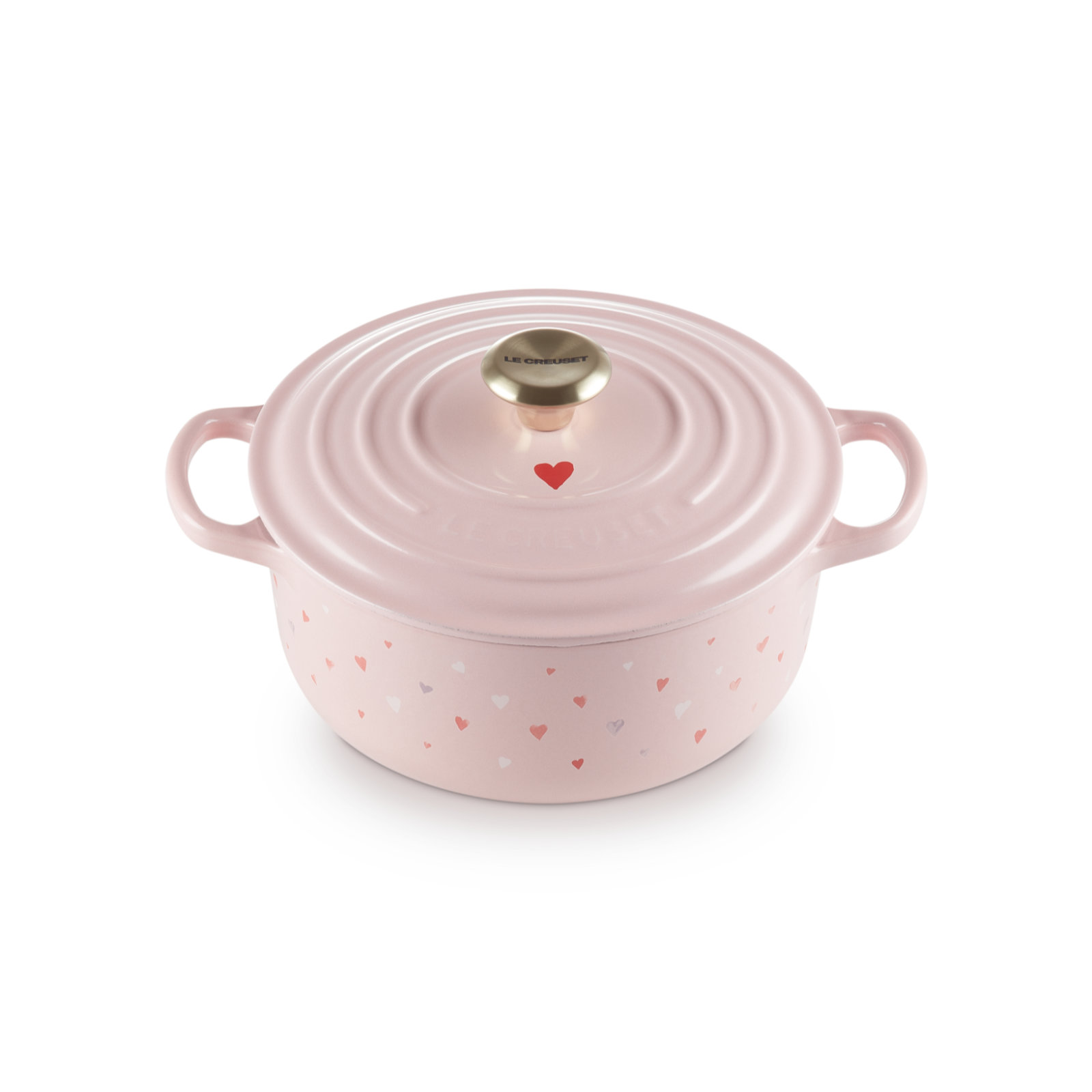 Round French Oven Light Gold Knob image number 1