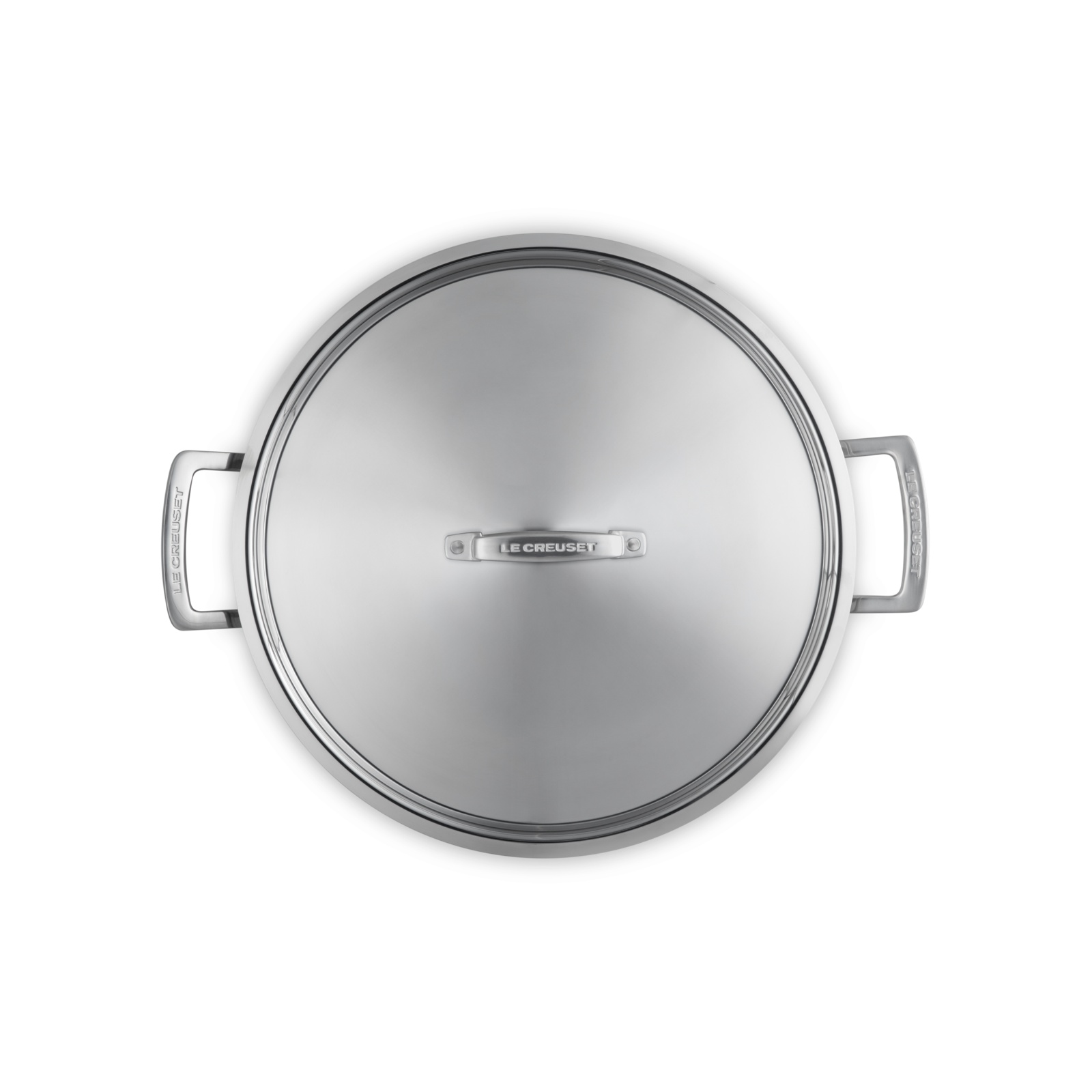 3-ply Stainless Steel Shallow Casserole with SS Lid image number 2