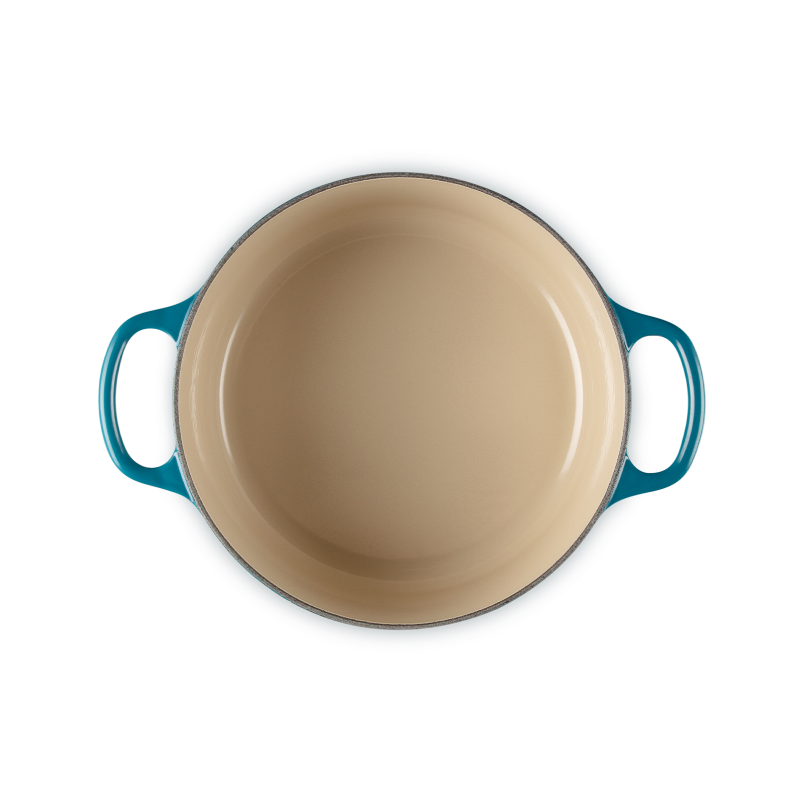 Round French Oven Silver Knob image number 4