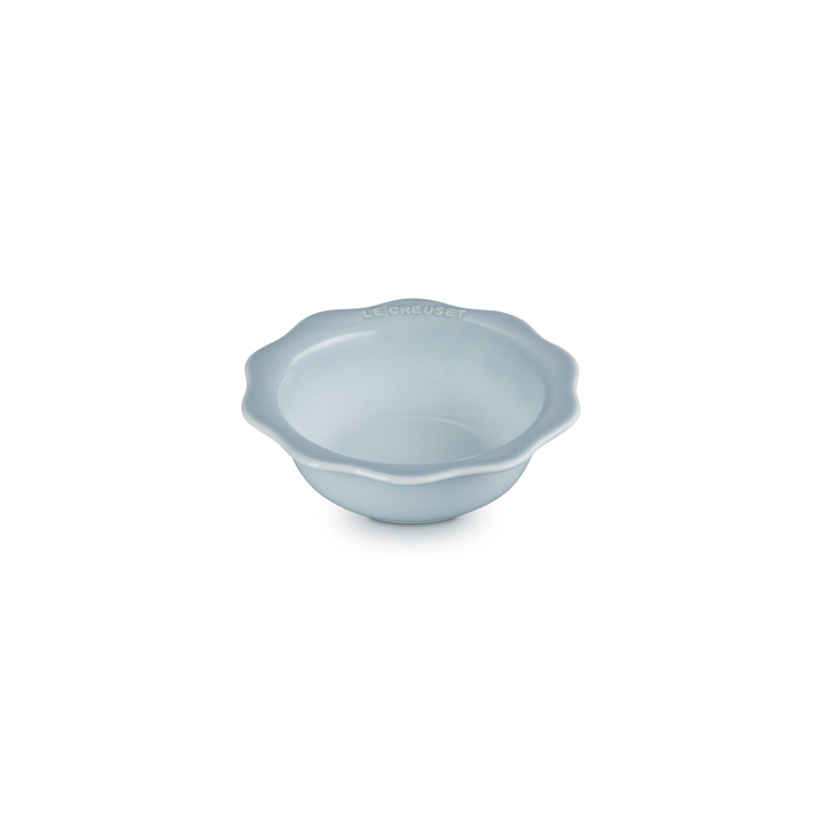 Fleur Lace Bowl Silver Blue 0.32L