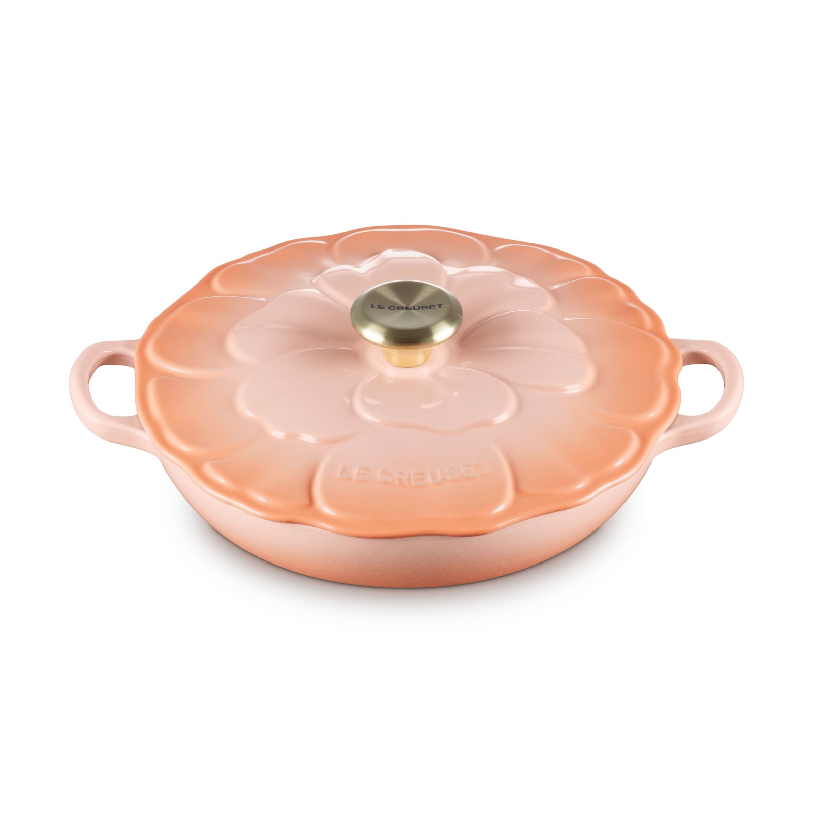 Signature Petal Braiser Light Gold Knob