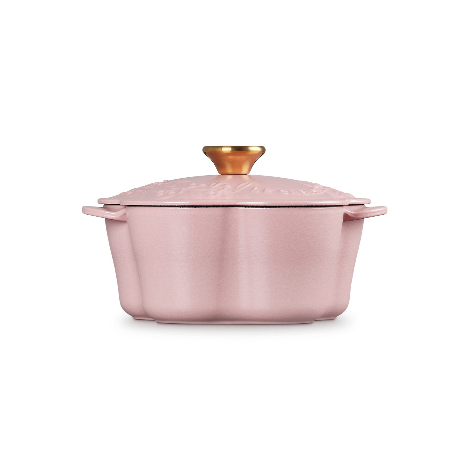 Flower Shaped Cass Elegant Gold Knob image number 2