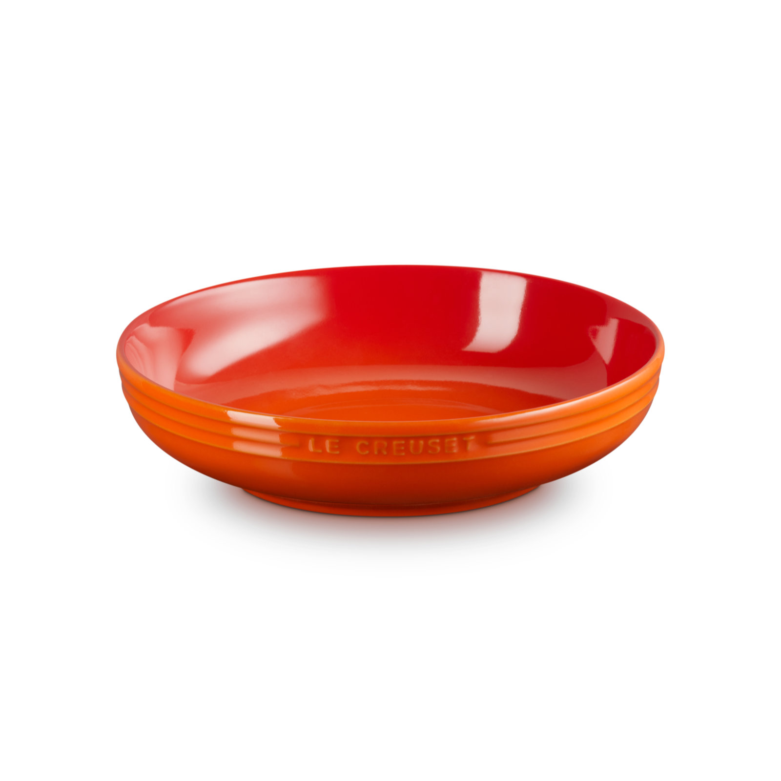 Manila Round Dish Flame 20cm