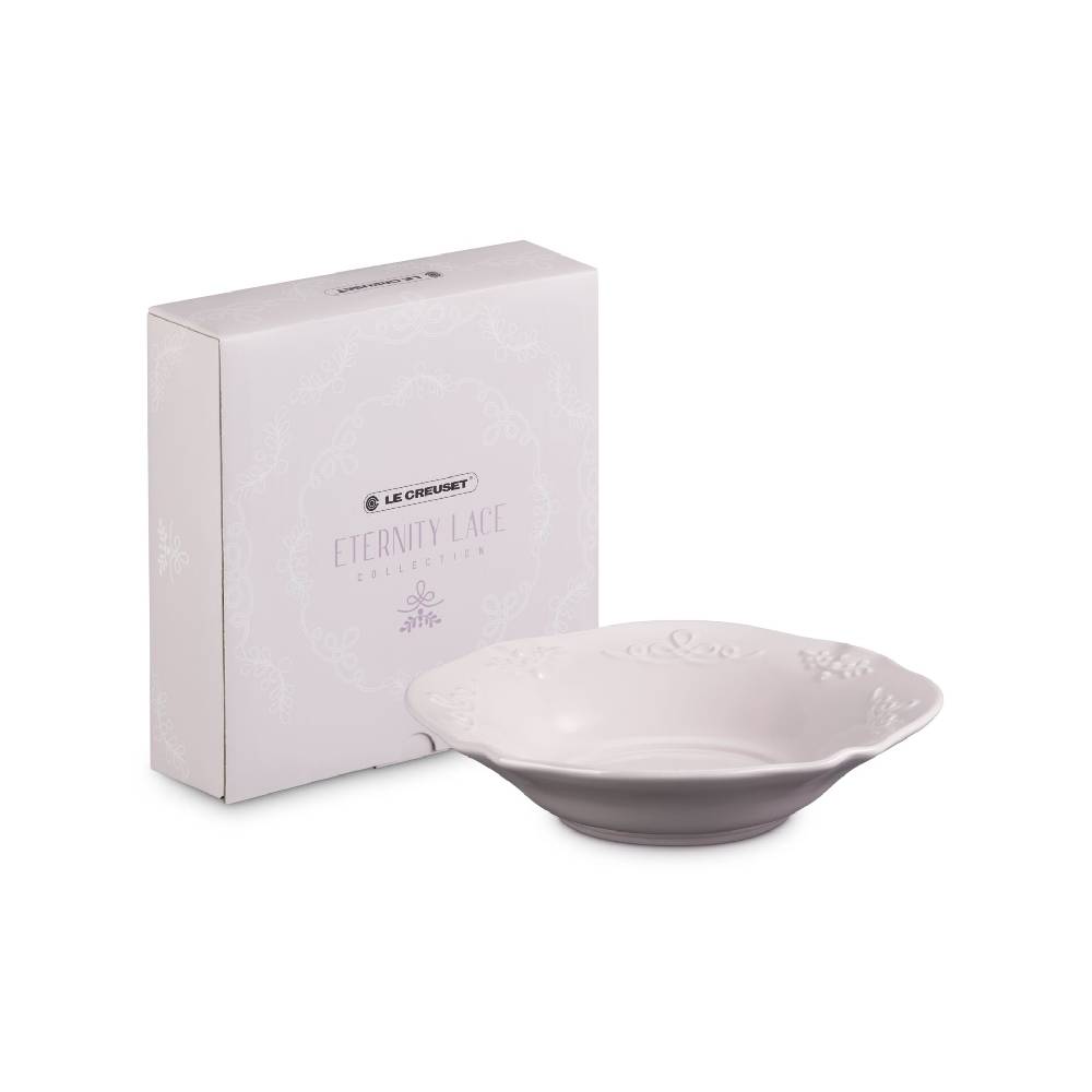 Eternity Lace Dish Border Relief Shallot 20cm