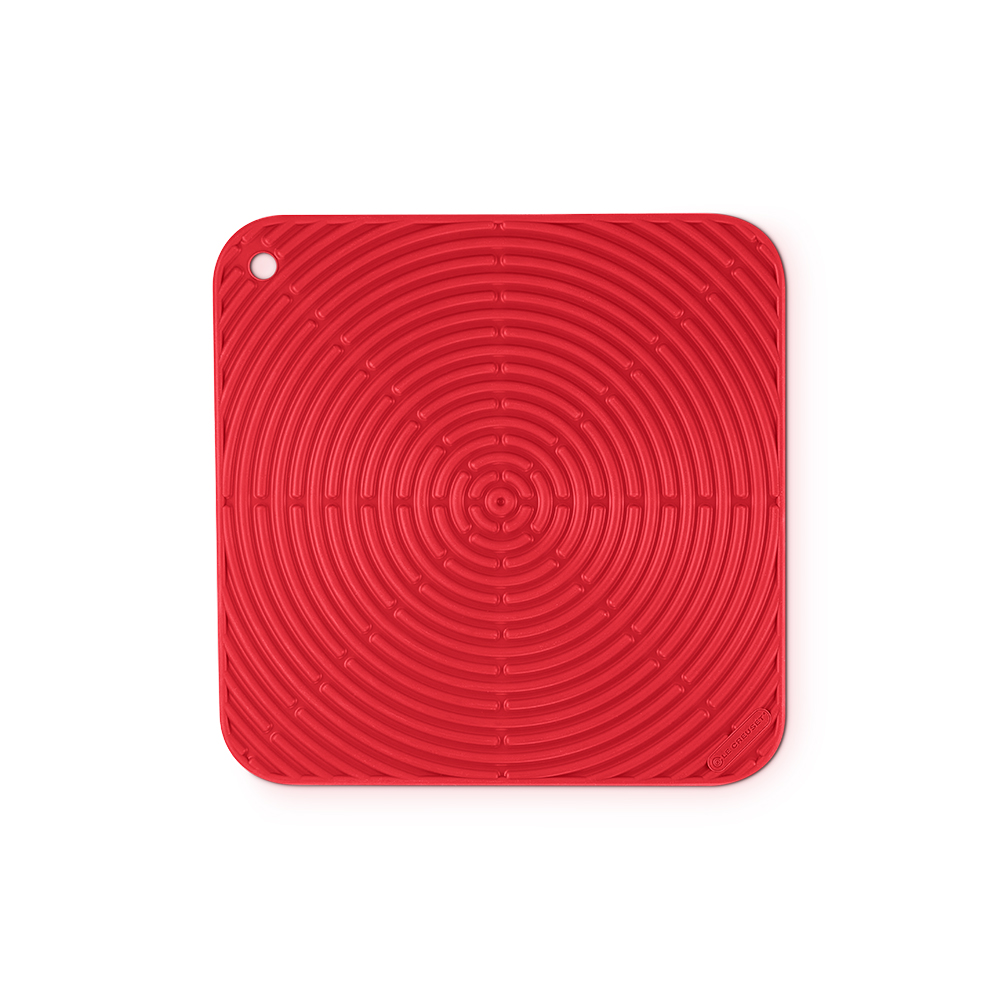 Square Silicone Cool Tool Counter Protector Cerise