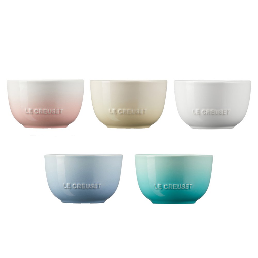 Stoneware Set of 5 Seoul Sphere Bowl Multicolor 11cm