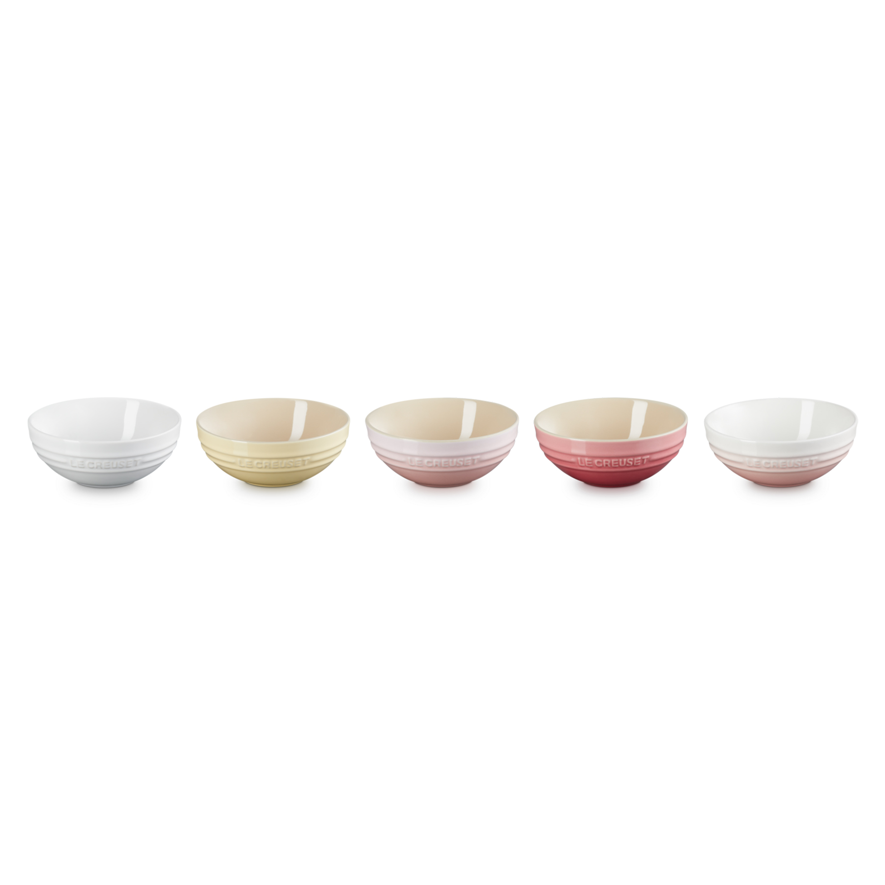 Set of 5 Multi Bowl Multicolour 15cm