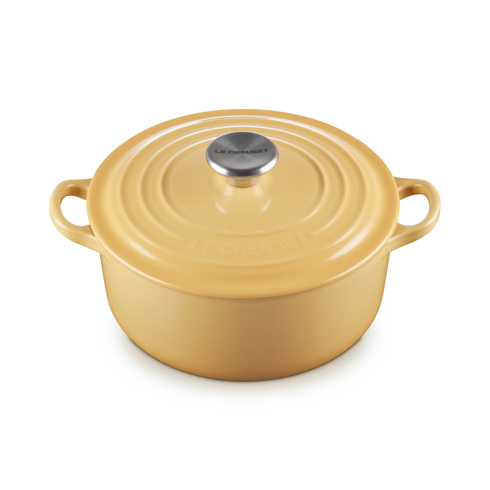 Round French Oven Black Interior image number 1