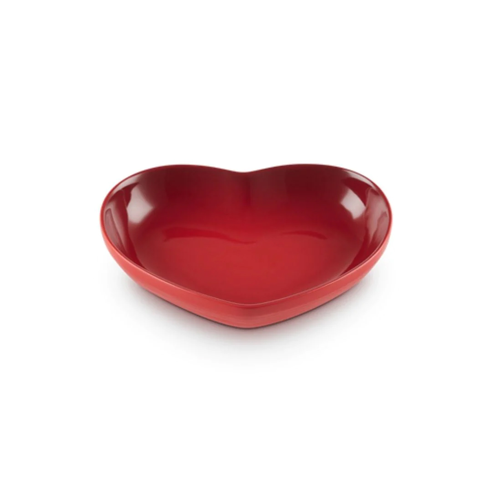 Heart Stoneware Dish Cerise 16cm