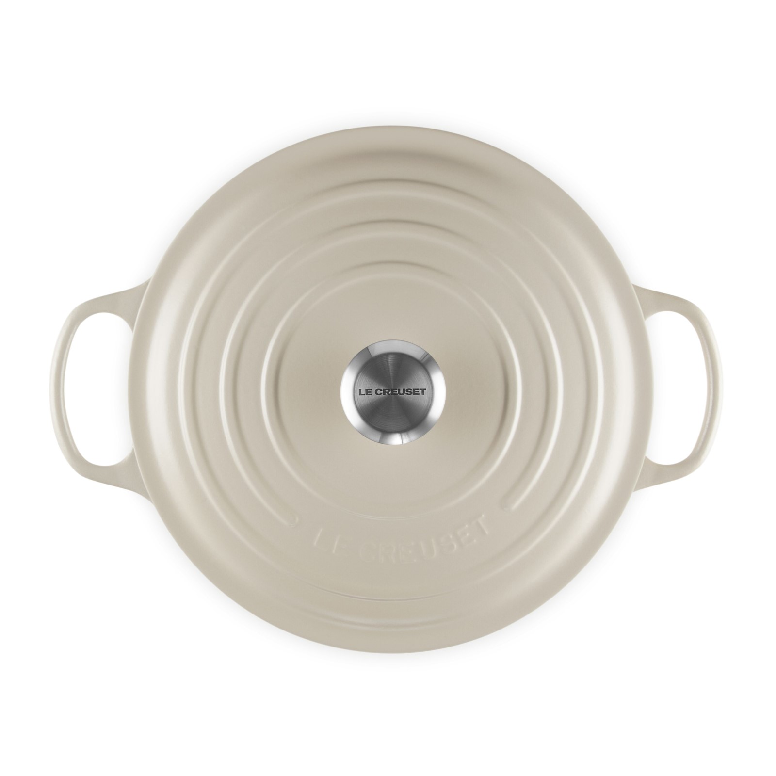 Round French Oven Silver Knob image number 4