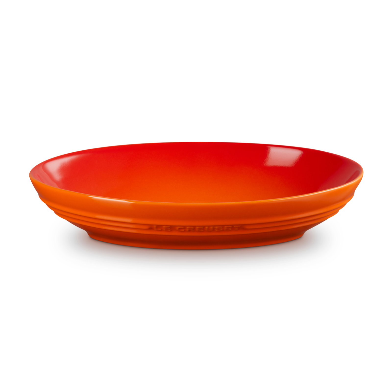 Manila Oval Dish Flame 23cm