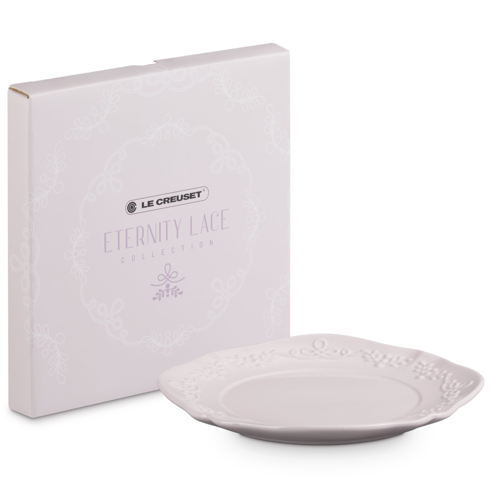 Eternity Lace Plate Shallot 22cm