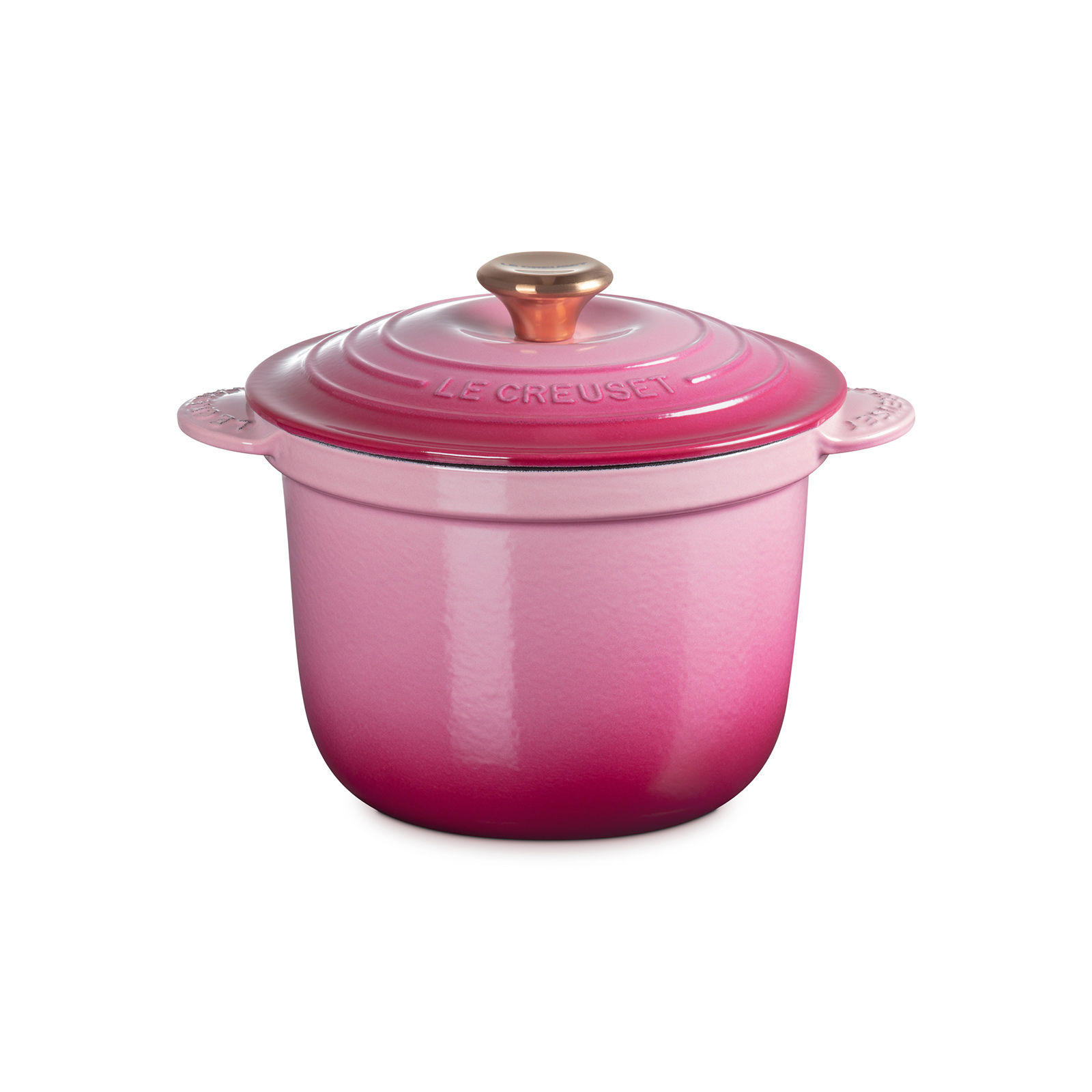 Rice Pot Berry 20cm Copper Knob