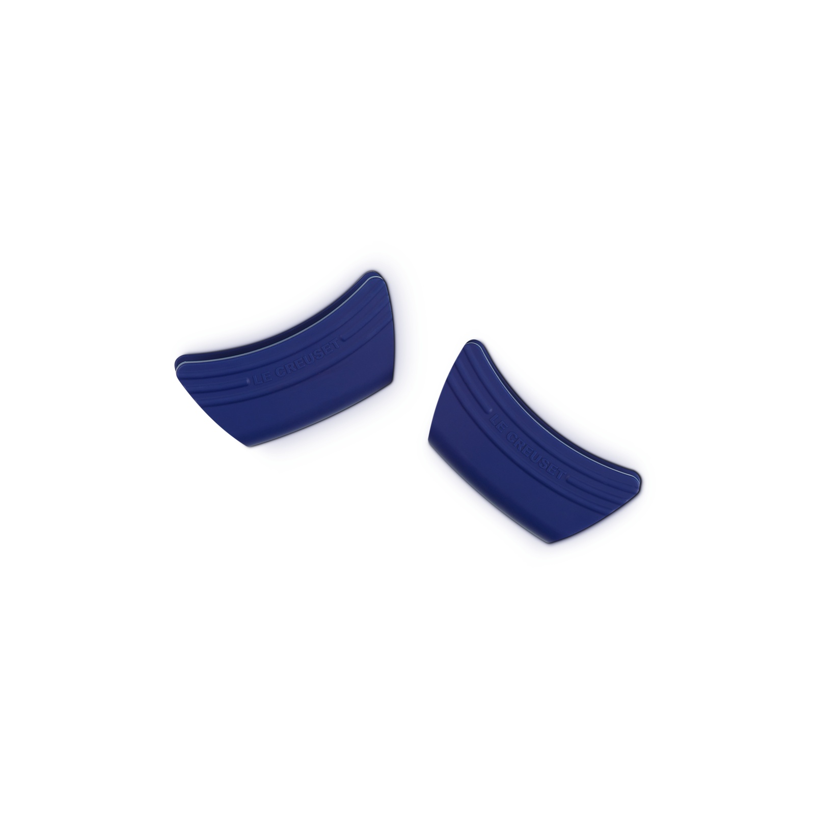 Silicone Set of 2 Side Handle Grip Azure Blue