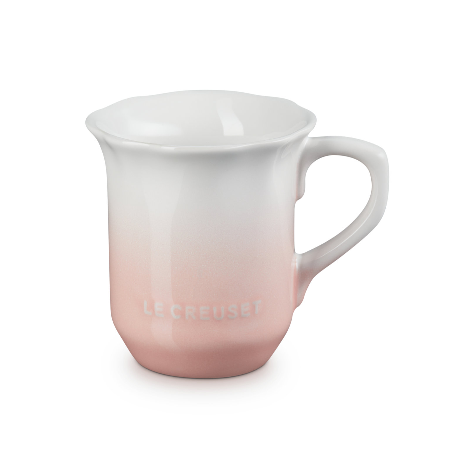 Elegant Frill Stoneware Mug Powder Pink 0.33L