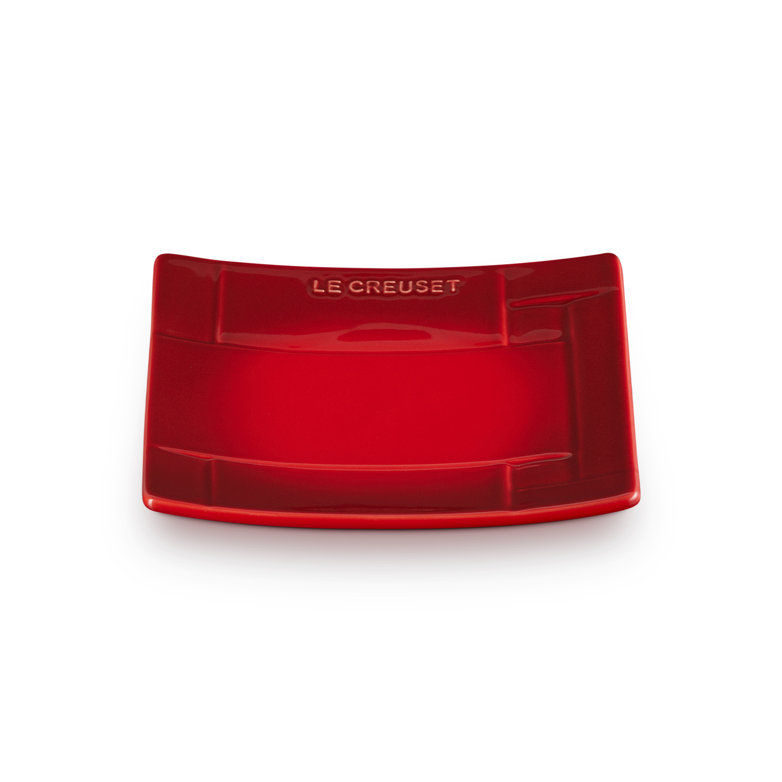 Meshed Stoneware Square Plate image number 2