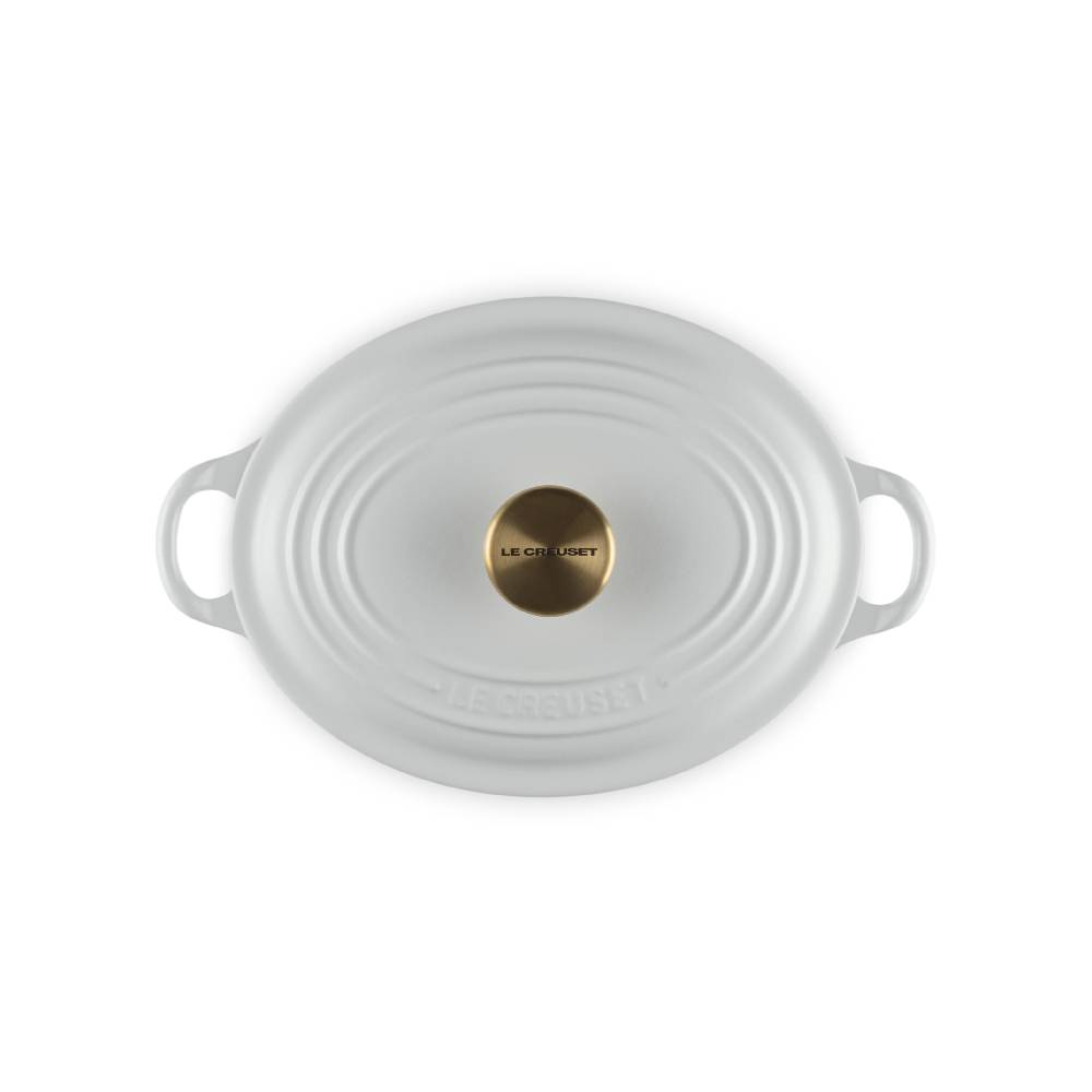 Oval French Oven Gold Knob image number 3