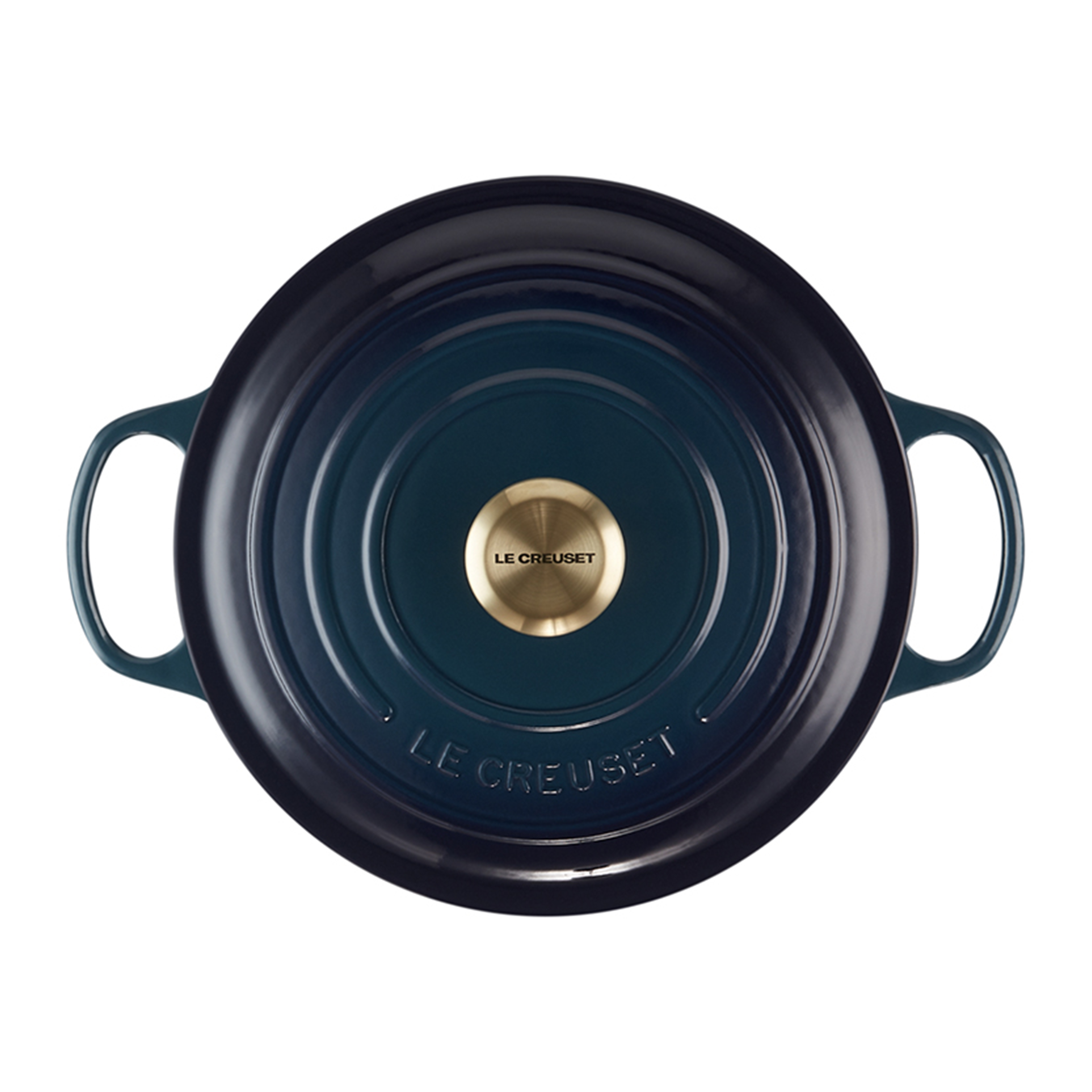 Round French Oven Gold Knob image number 2