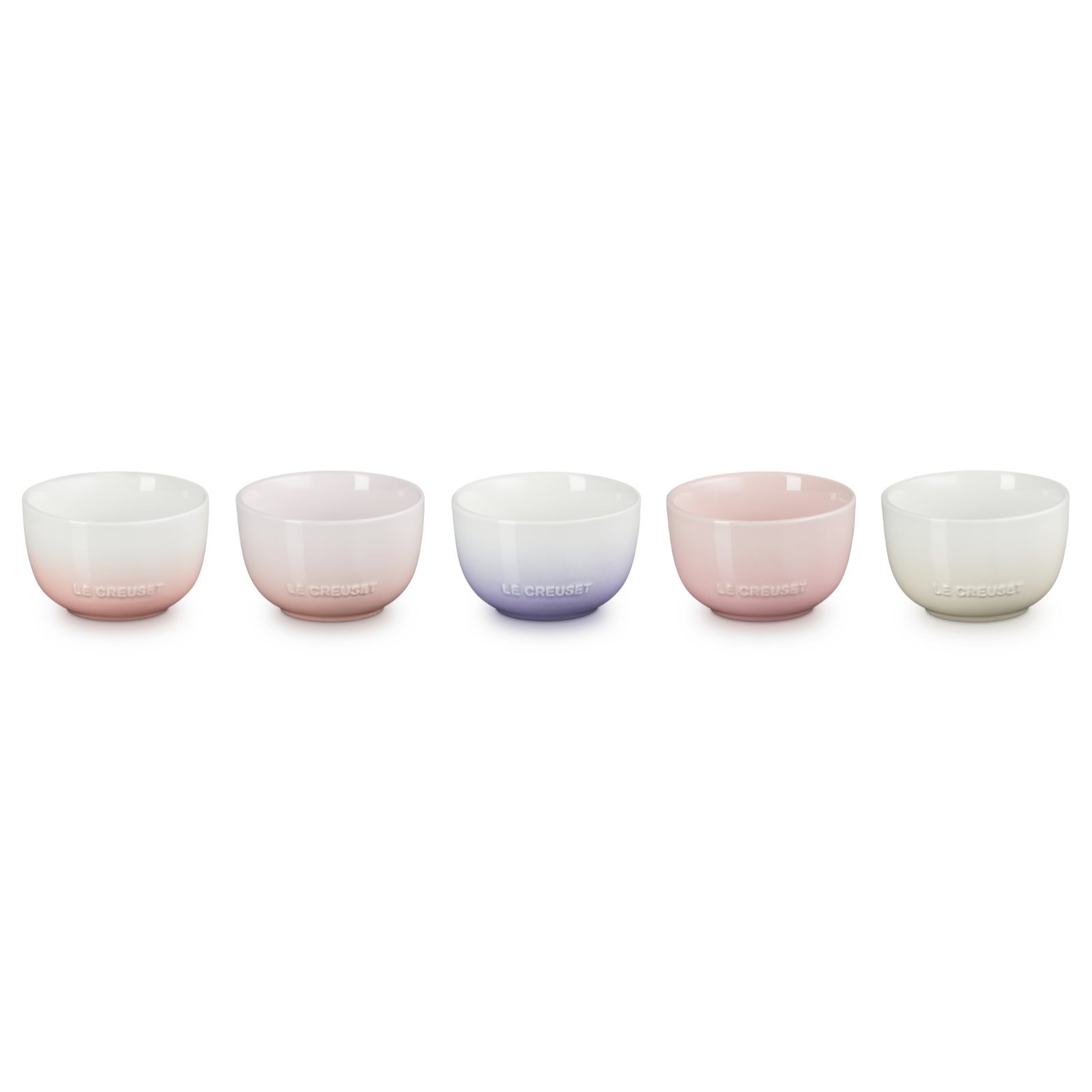 Stoneware Set of 5 Seoul Sphere Bowl Multicolor 11cm