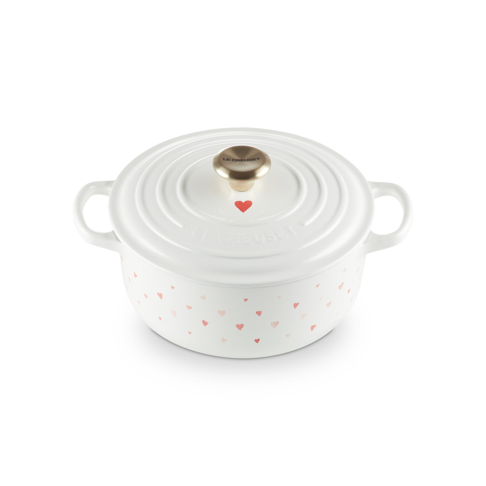 Round French Oven Light Gold Knob image number 1