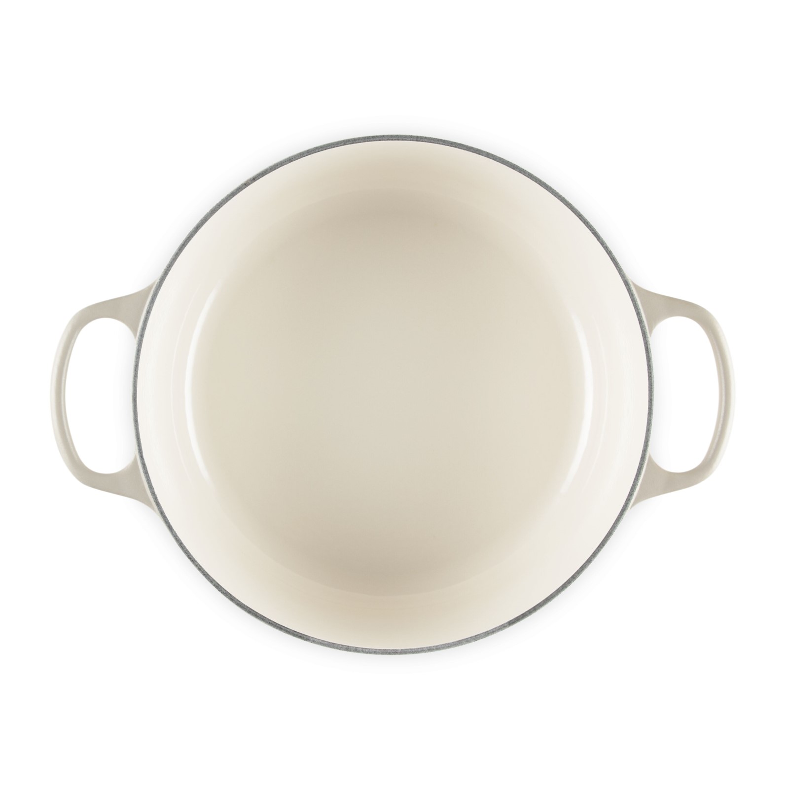 Round French Oven Silver Knob image number 3