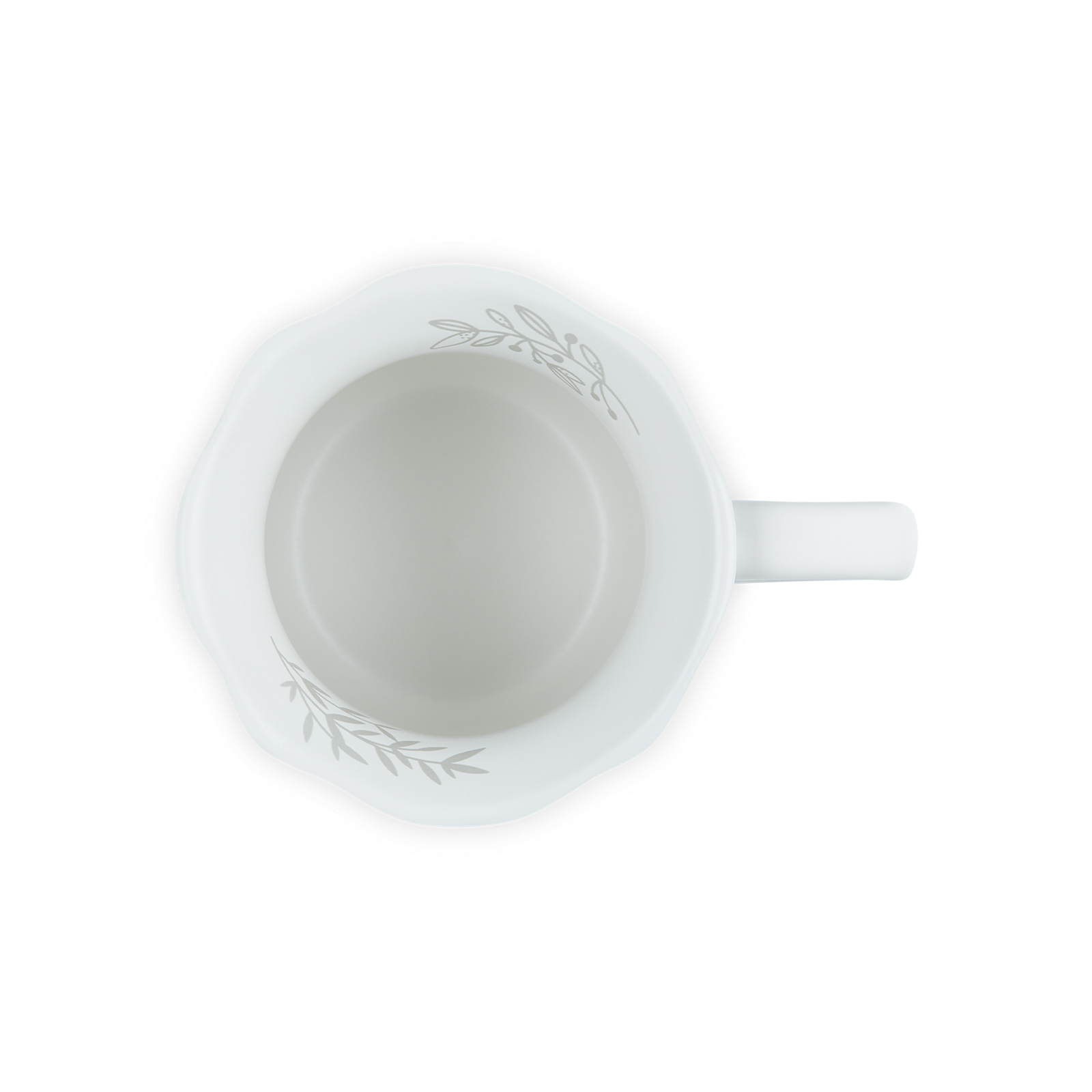 Elegant Frill Stoneware Mug image number 3