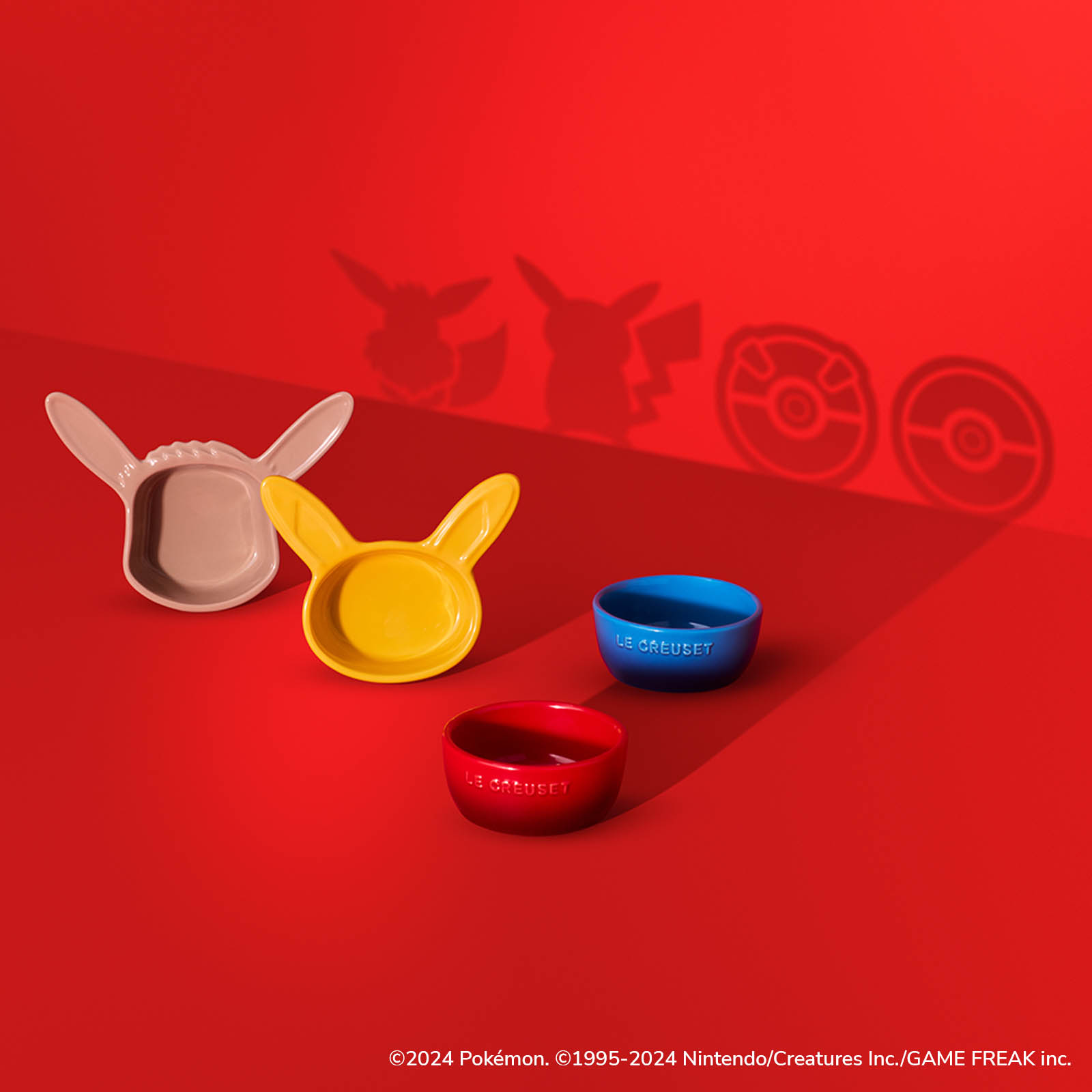 Stoneware Pokémon Set of 4 Mini Dishes image number 6