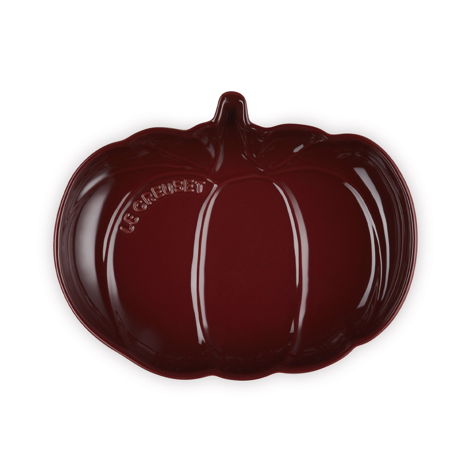 Pumpkin Dish Garnet Medium