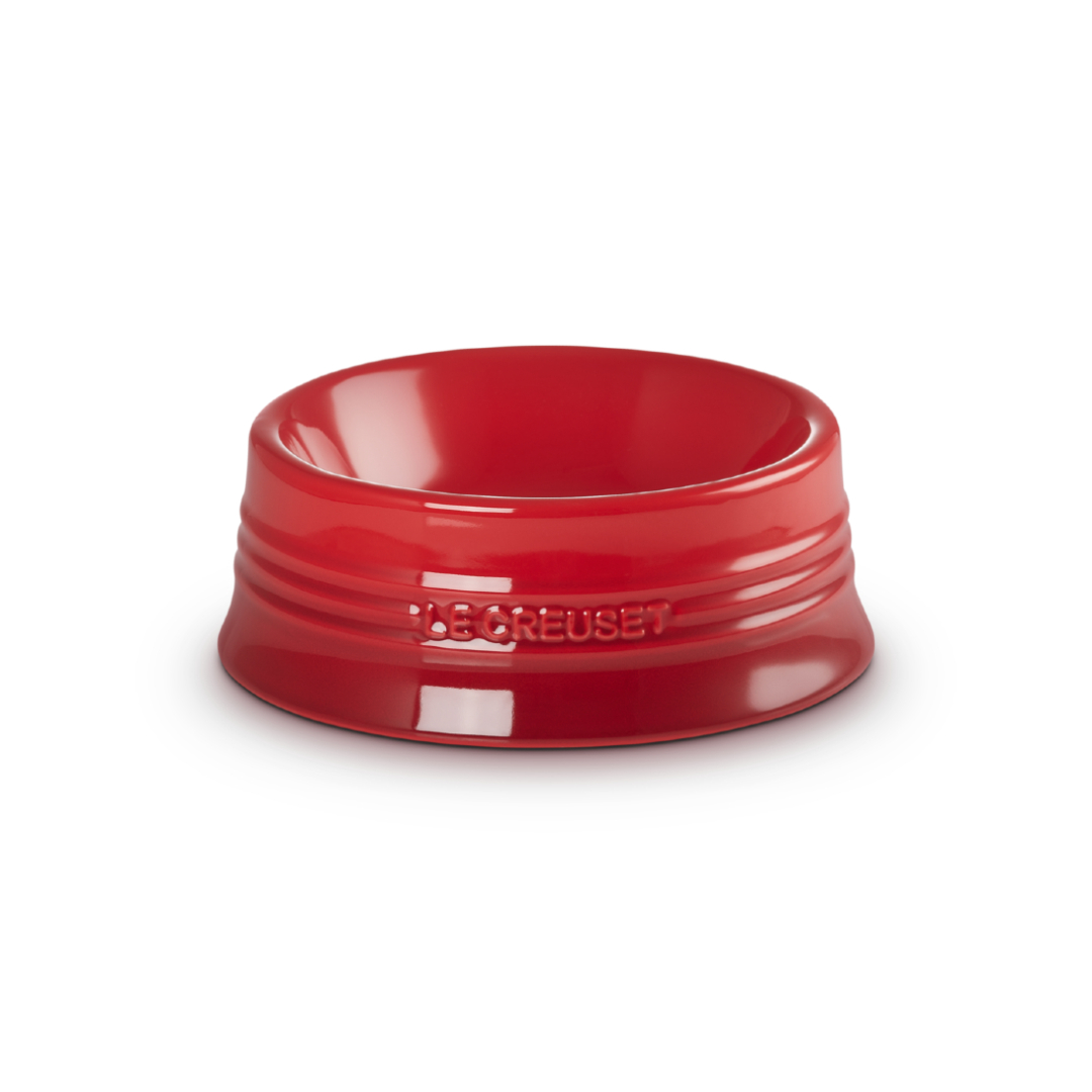 Stoneware Dog Bowl Cerise 800ml Large