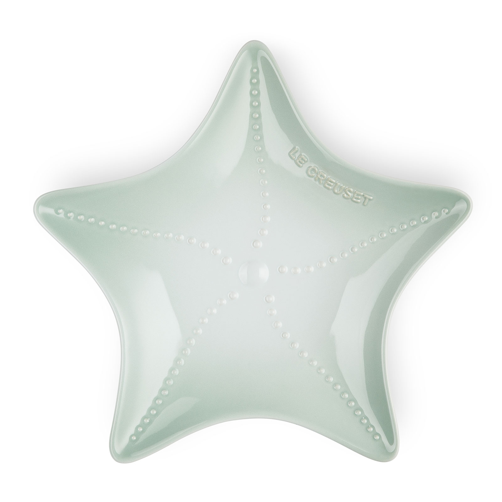 Starfish Stoneware Plate Water Green 27cm