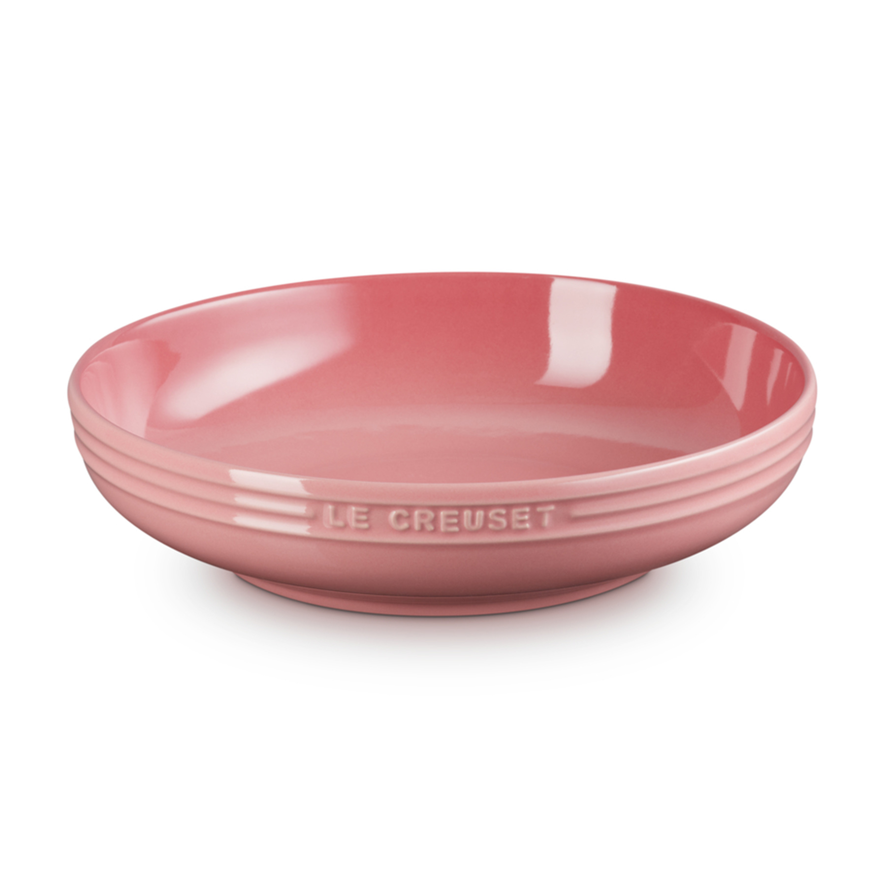 Manila Stoneware Round Dish Rose Quartz 25cm