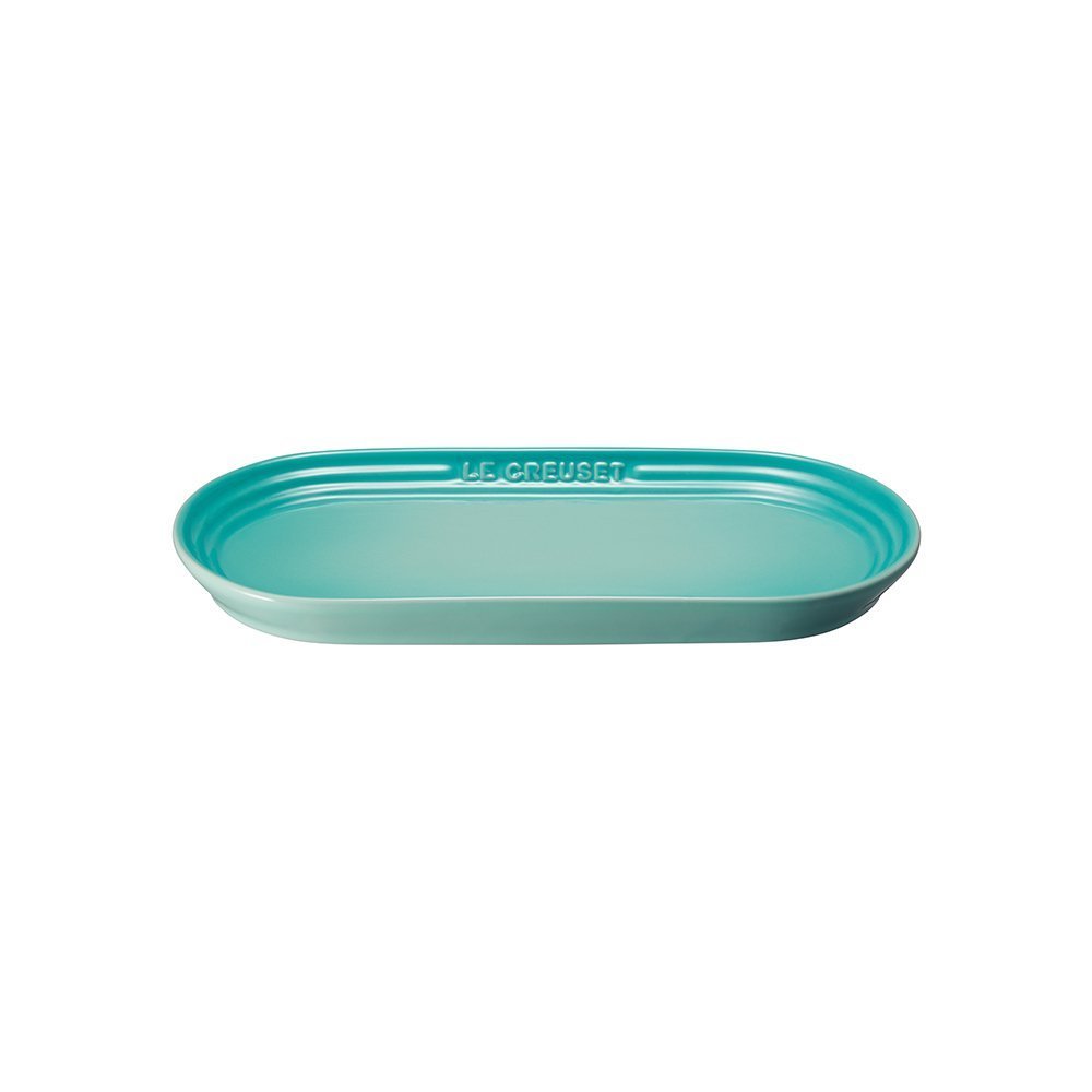 Oblong Plate Cool Mint 25cm