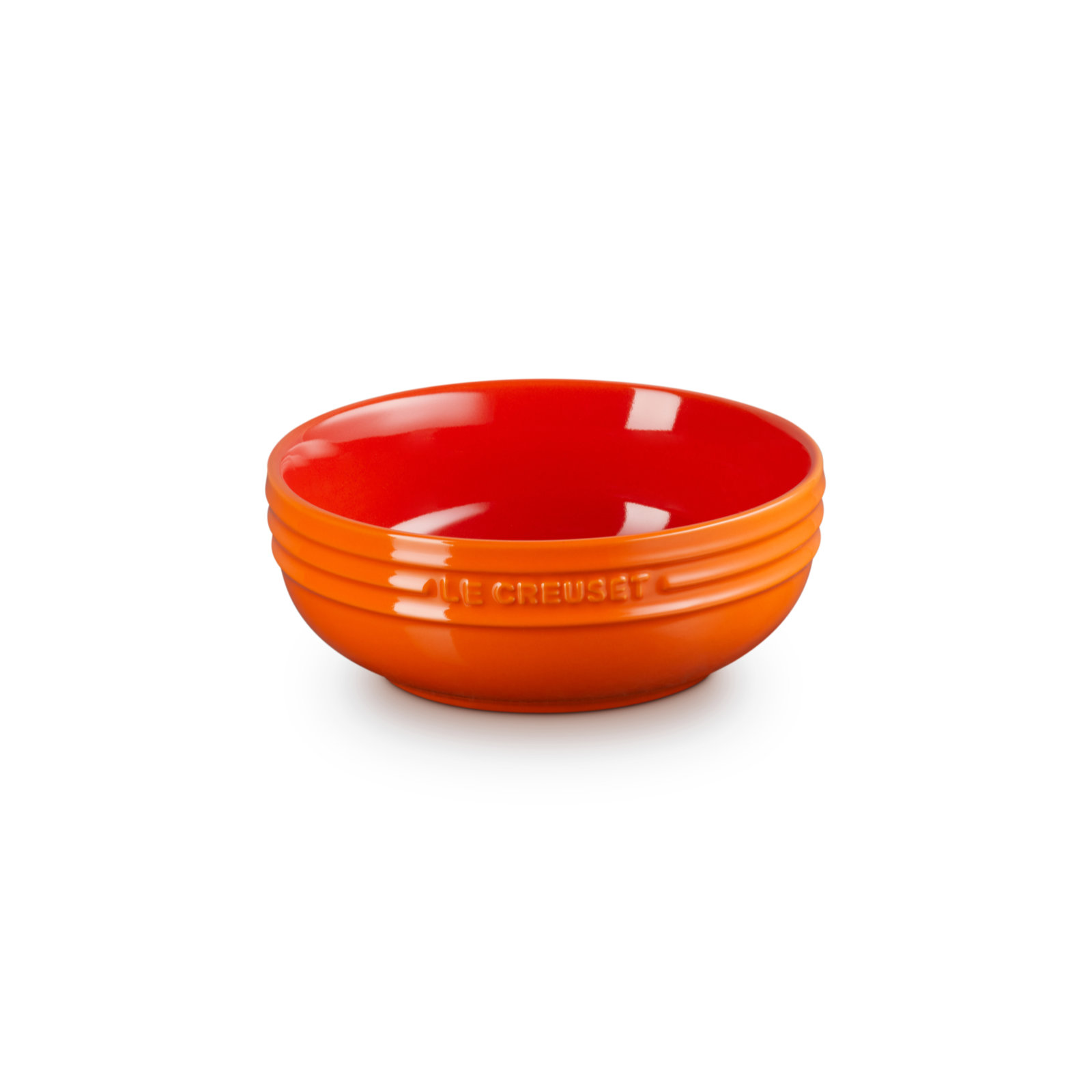Manila Round Dish Flame 13cm