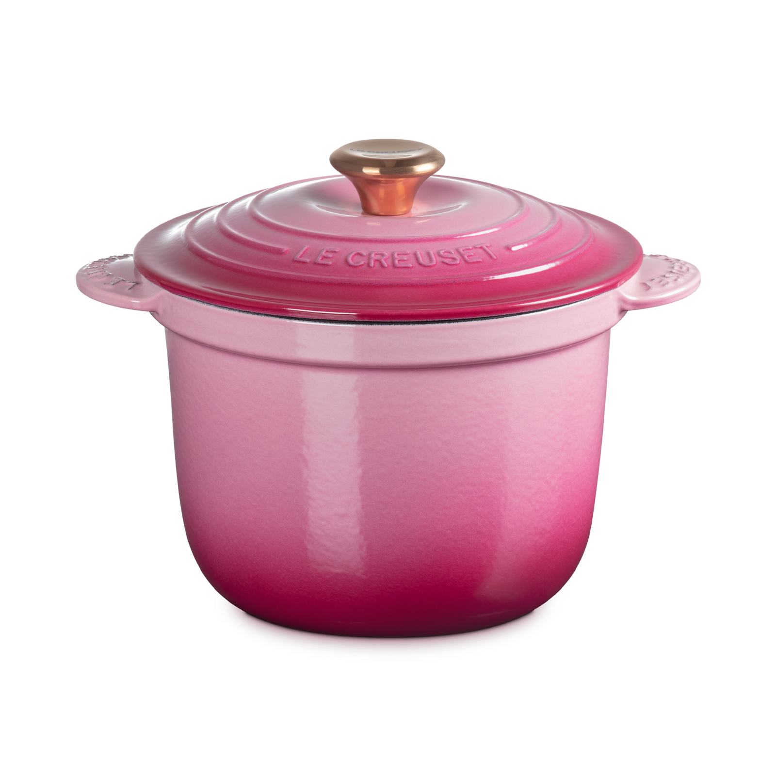 Rice Pot Berry 20cm Copper Knob