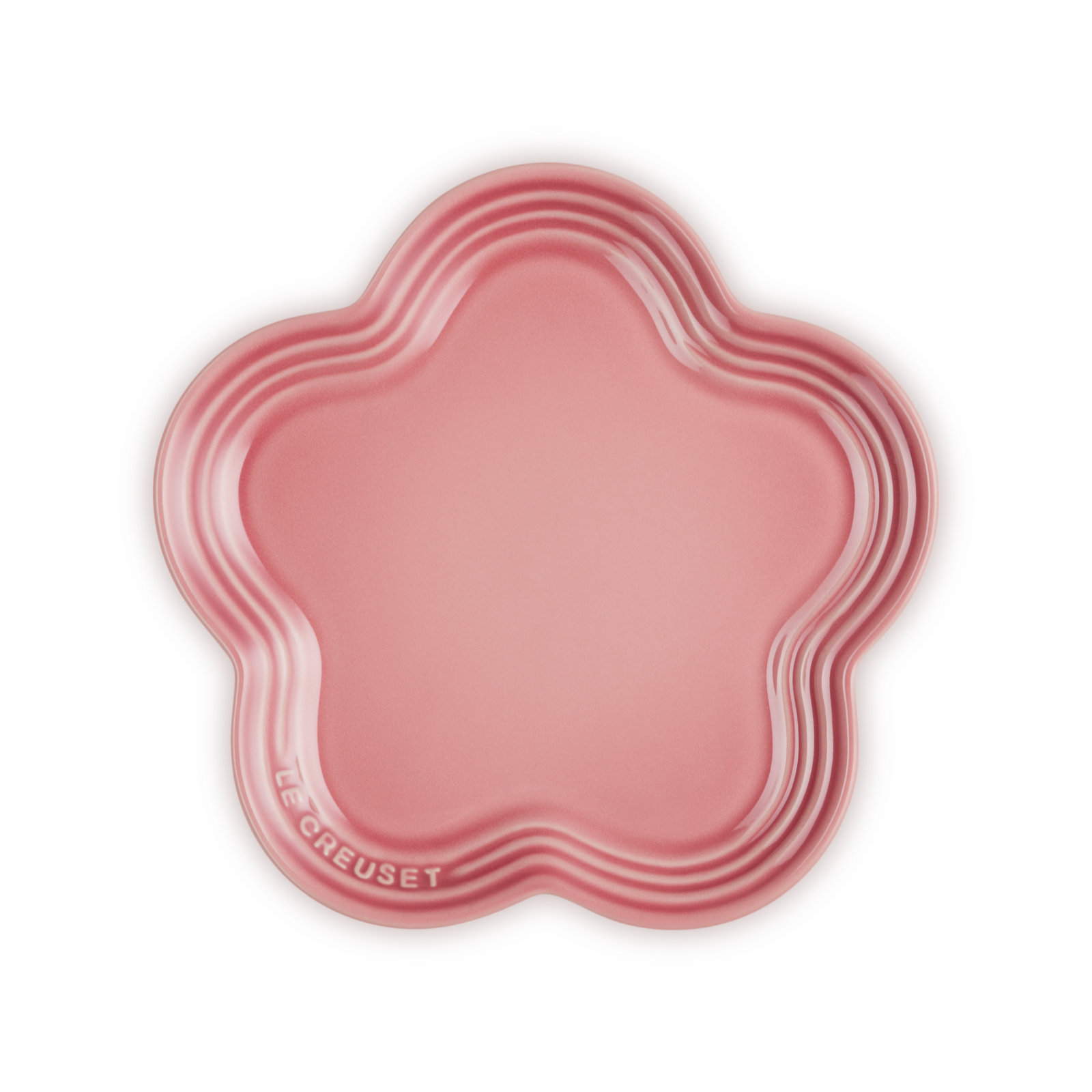 Flower Stoneware Plate image number 1