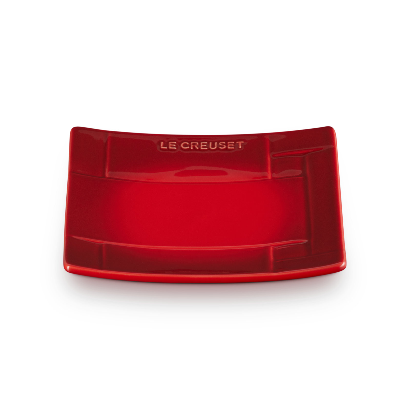 Meshed Stoneware Square Plate image number 2