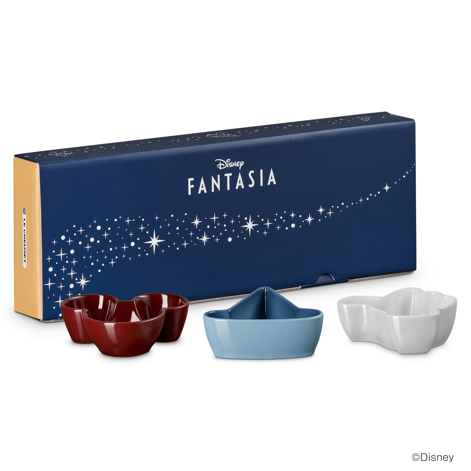 Disney Fantasia Set of 3 Mini Dishes image number 0