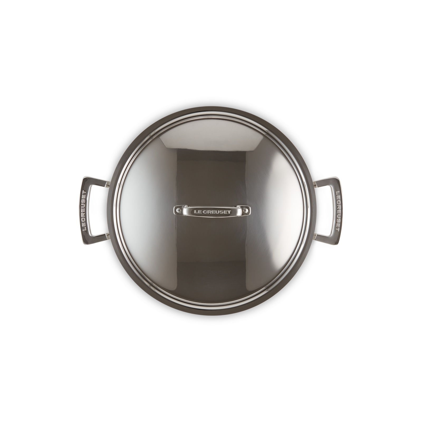 3-ply Stainless Steel Shallow Casserole with SS Lid image number 4