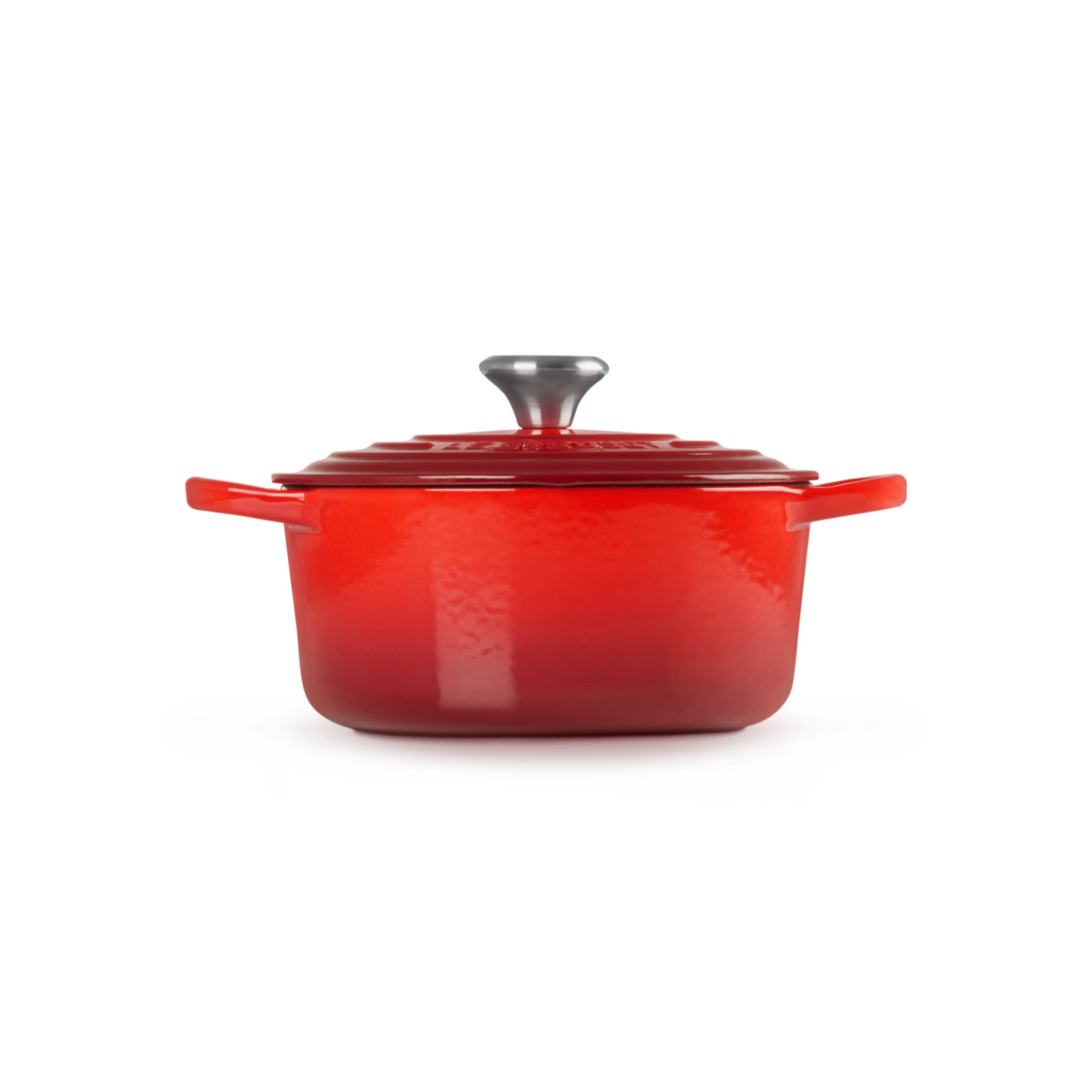 Round French Oven Silver Knob image number 2