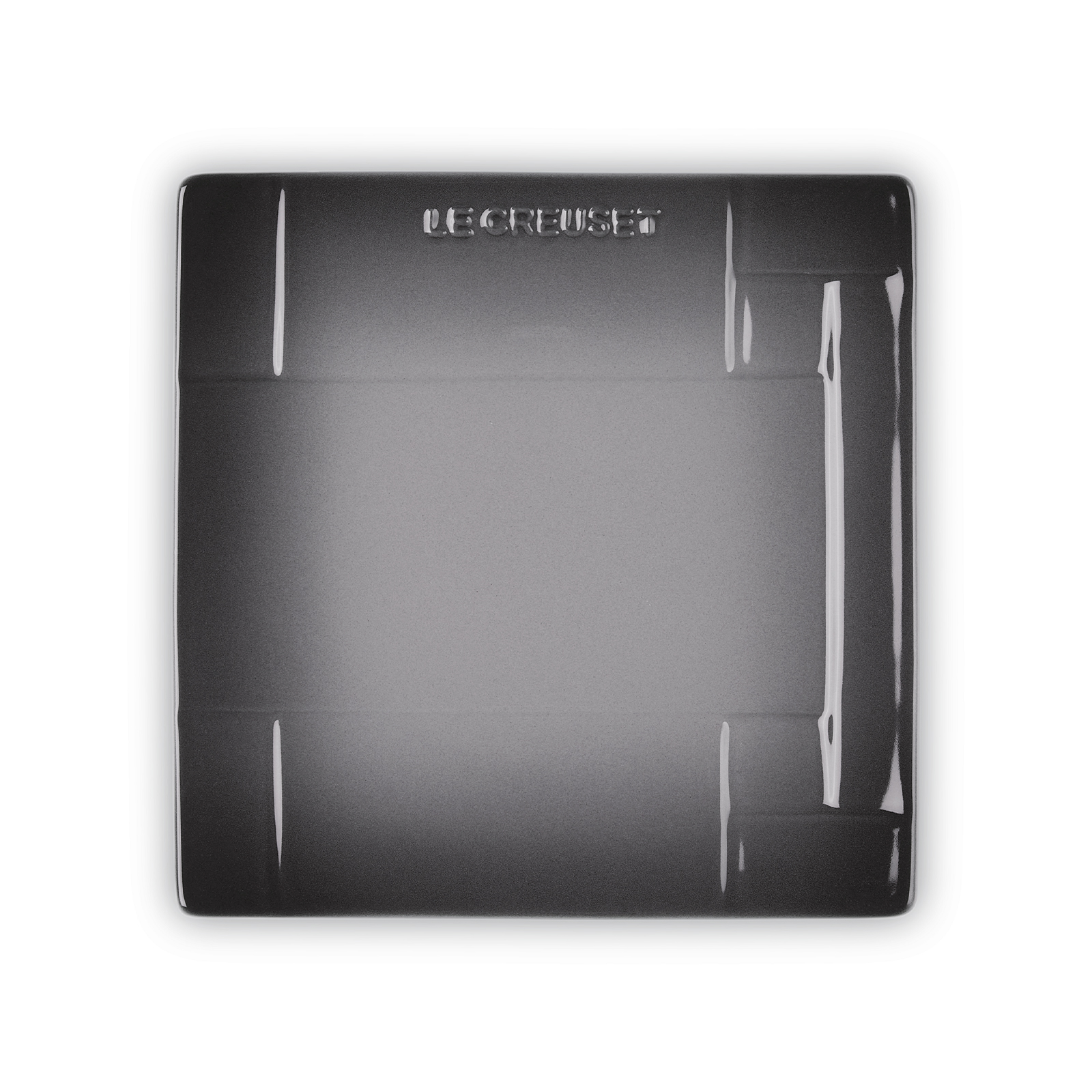 Meshed Stoneware Square Plate image number 0