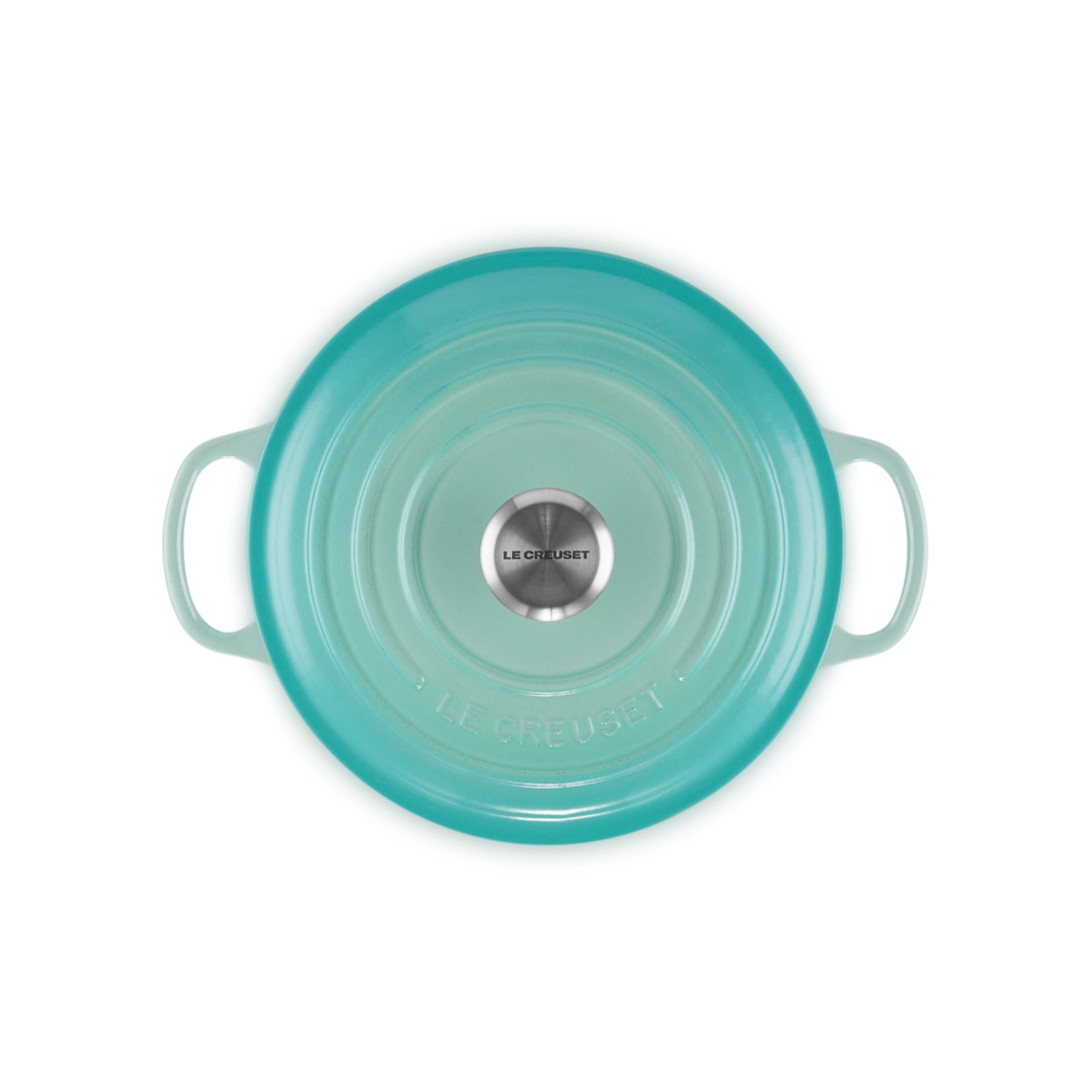 Round French Oven Silver Knob image number 3