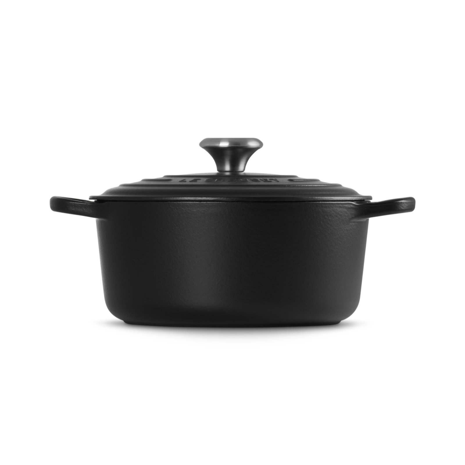 Round French Oven Silver Knob image number 2