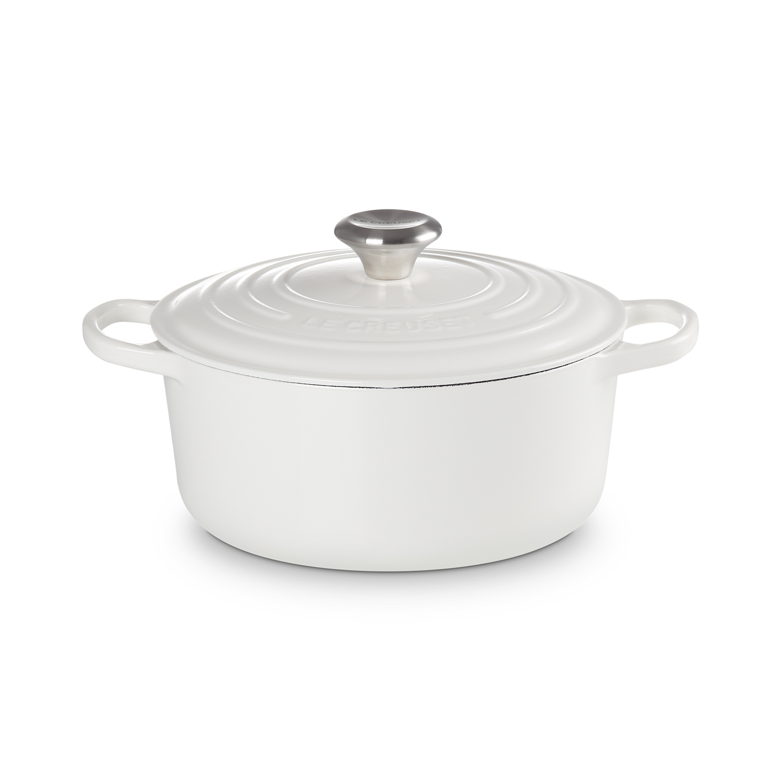 Round French Oven White 24cm
