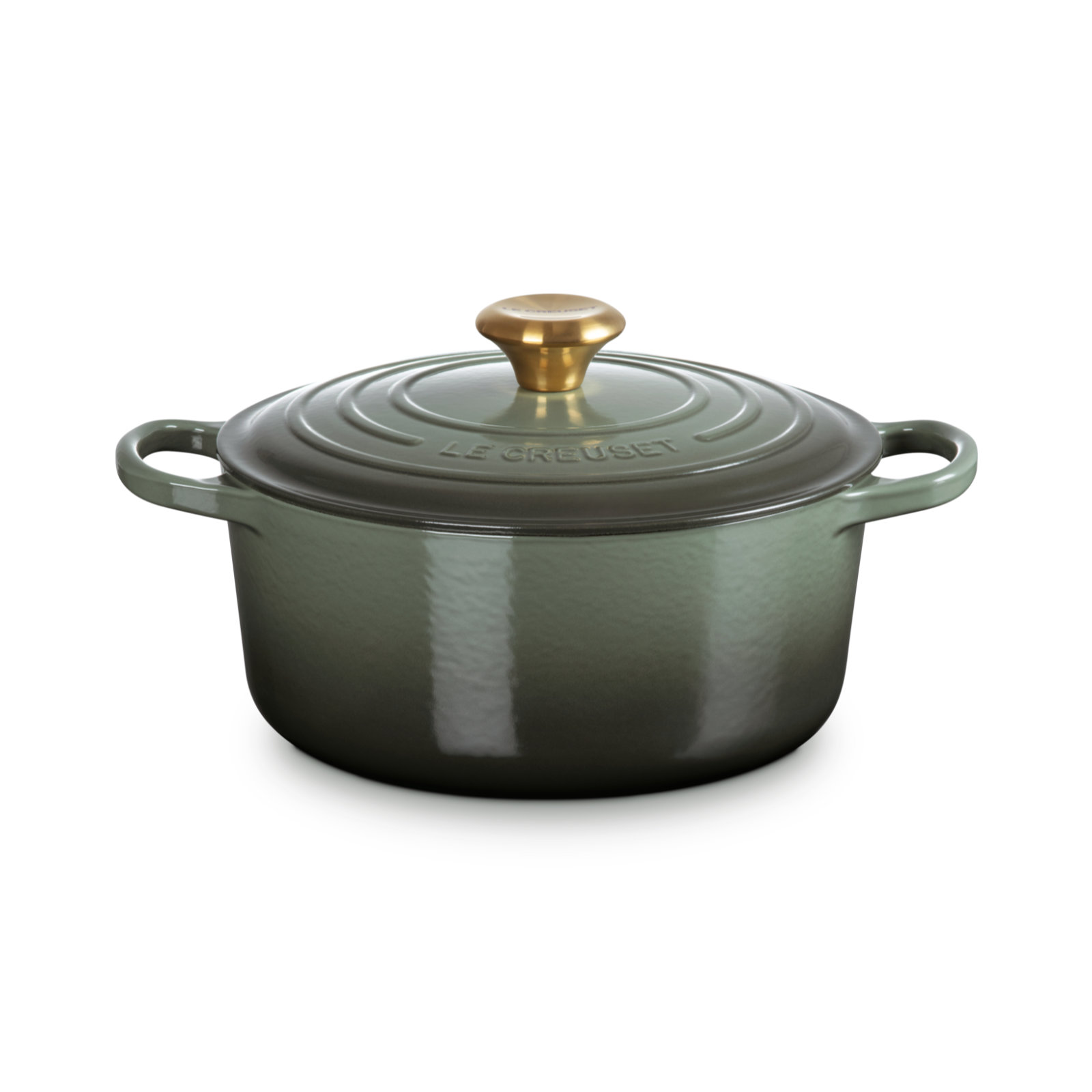 Round French Oven Thyme 24cm Gold Knob