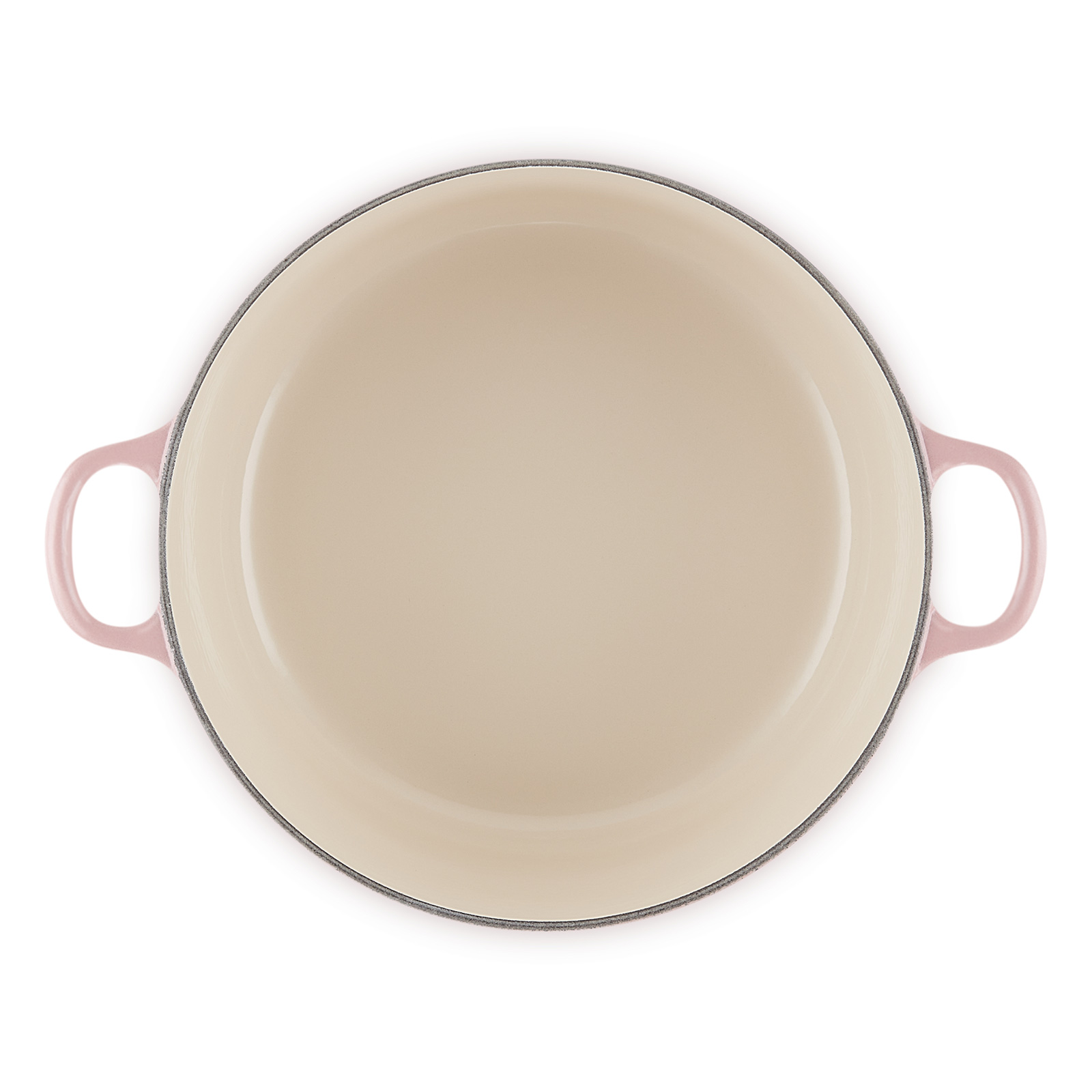 Round French Oven Sand/Cream Interior image number 4