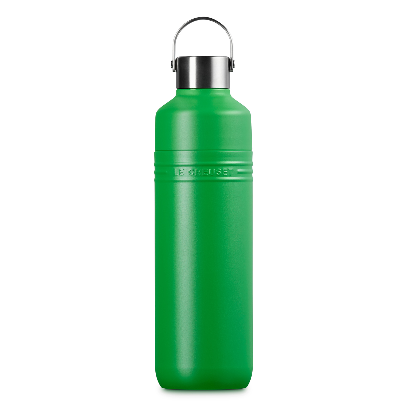 On The Go Insulated Water Bottle Bamboo Green 1L