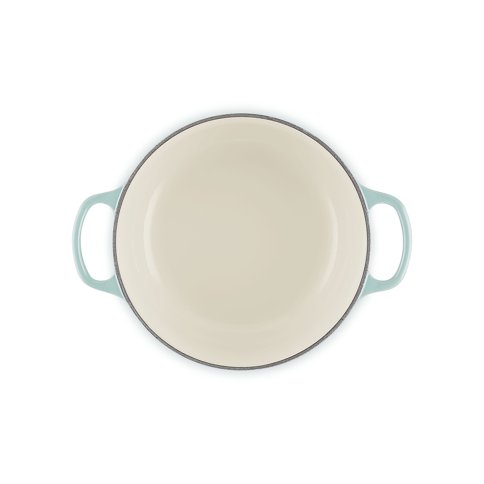 Round French Oven Silver Knob image number 3