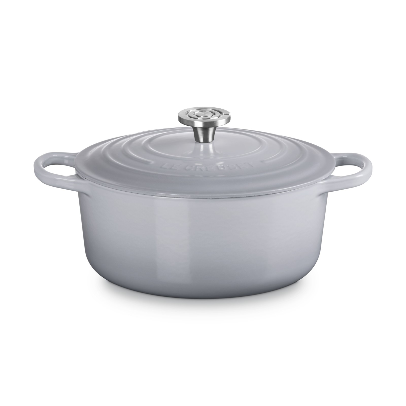 Signature Round French Oven Chateau 26cm Crucible Brushed SS Knob