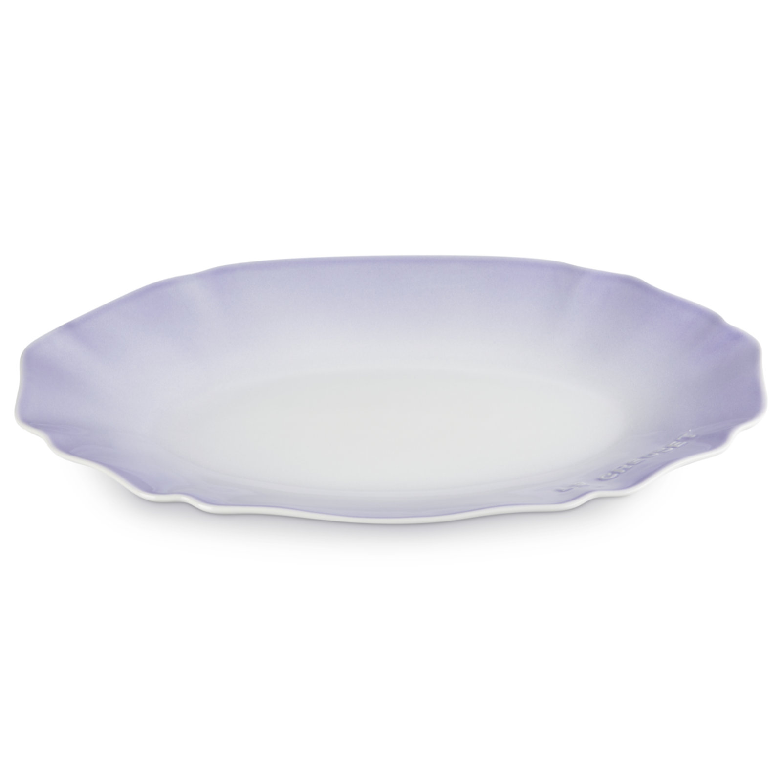 Elegant Frill Oval Plate image number 0