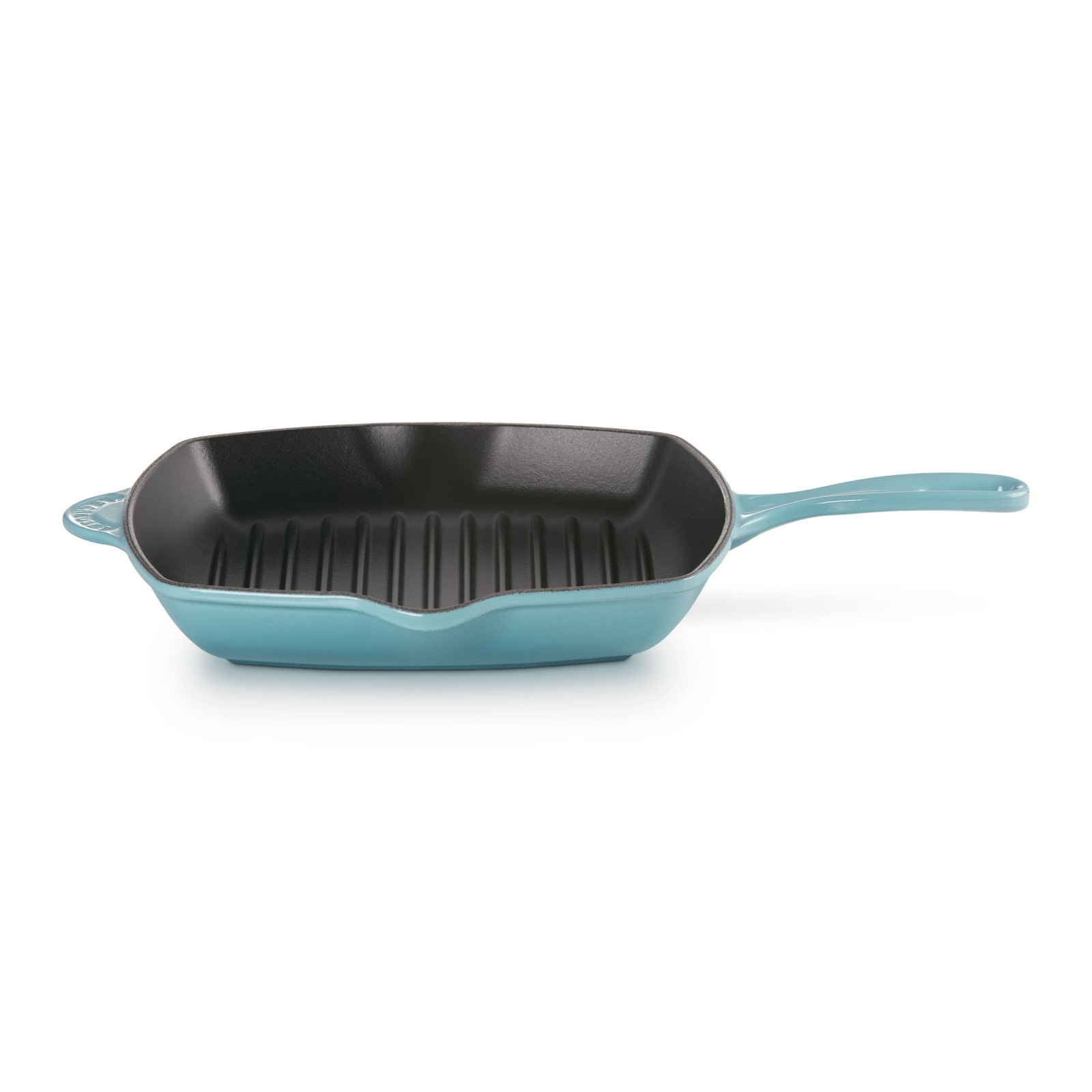 Classic Square Skillet Grill Caribbean Blue 26cm